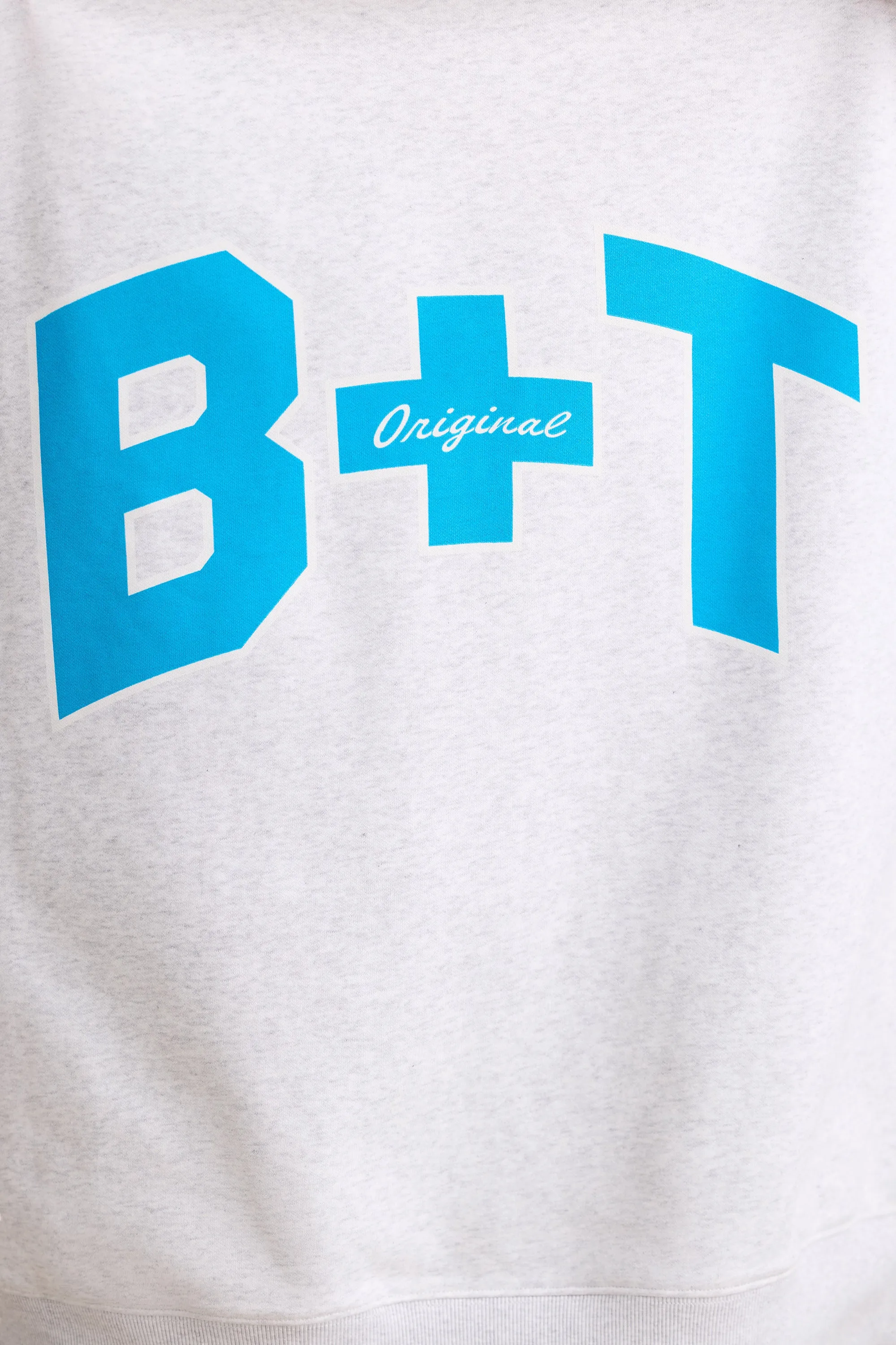 Oversized Crew Neck Sweatshirt in Grey Marl sold by Oh Polly product image thumbnail 4