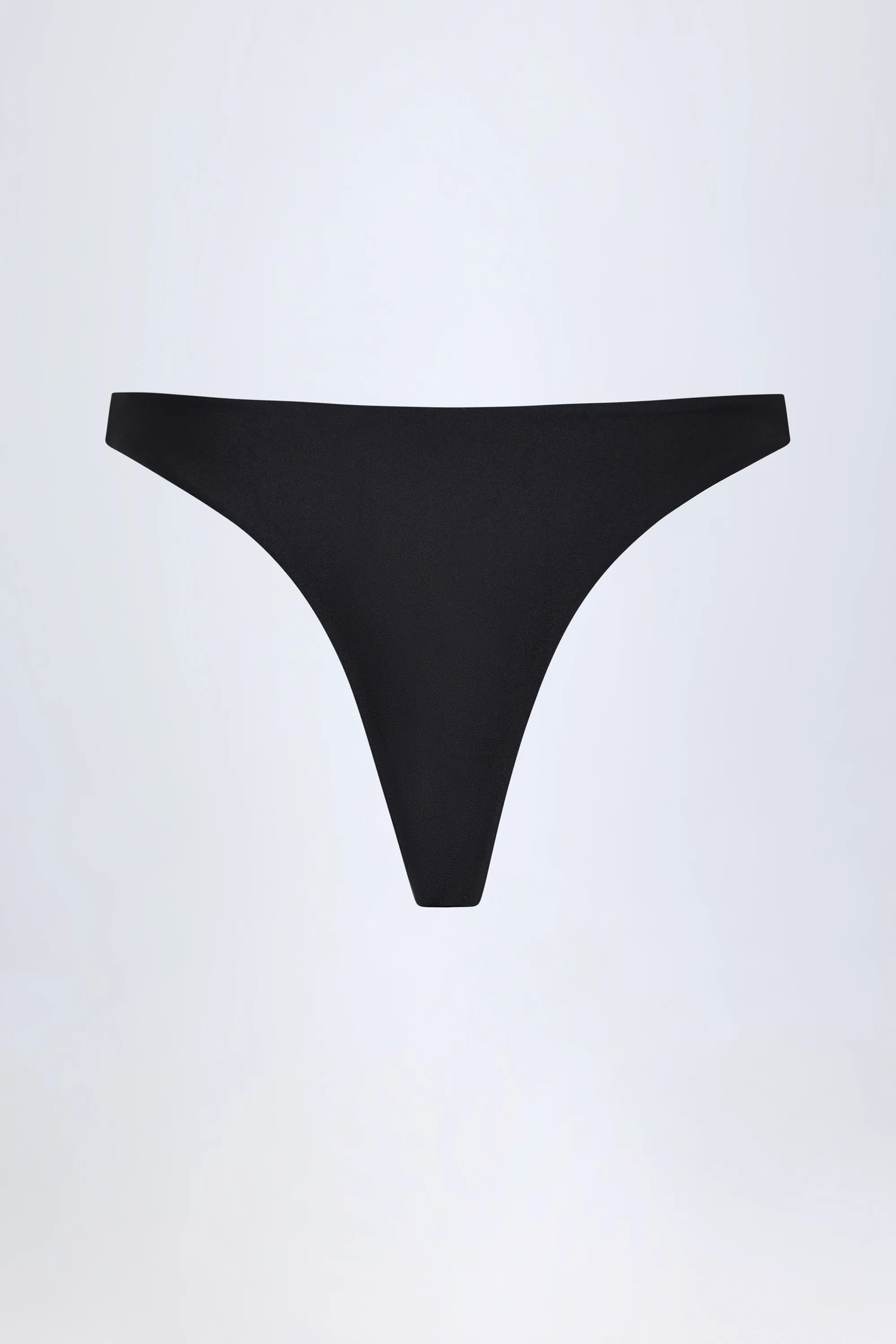 Hardware-Detail Cheeky Bikini Bottoms in Black sold by Oh Polly product image thumbnail 4