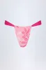 Cheeky Bikini Bottoms in Pink Orchid Print sold by Oh Polly