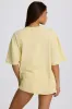 Oversized Graphic T-Shirt in Lemon sold by Oh Polly