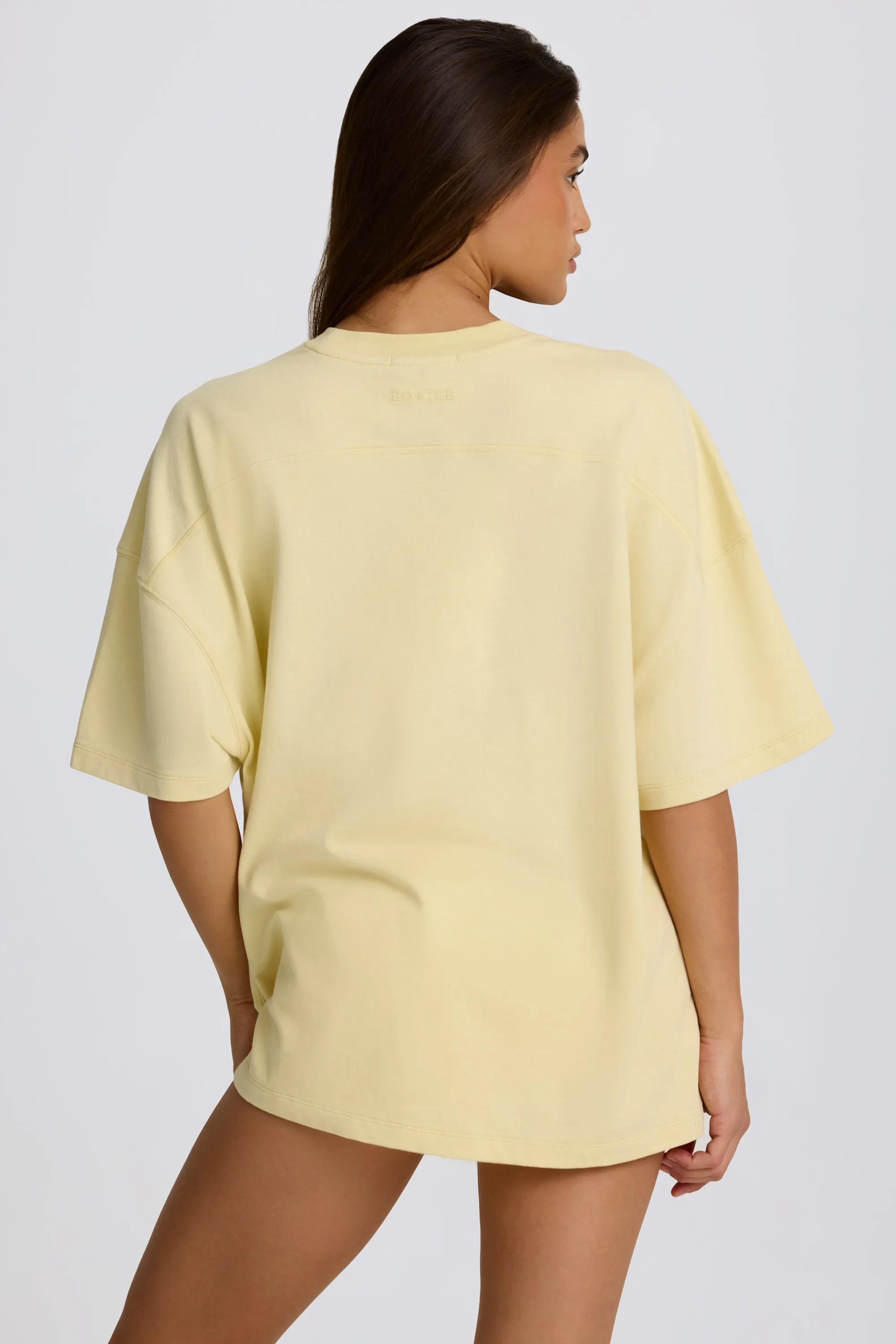 Oversized Graphic T-Shirt in Lemon sold by Oh Polly product image thumbnail 2