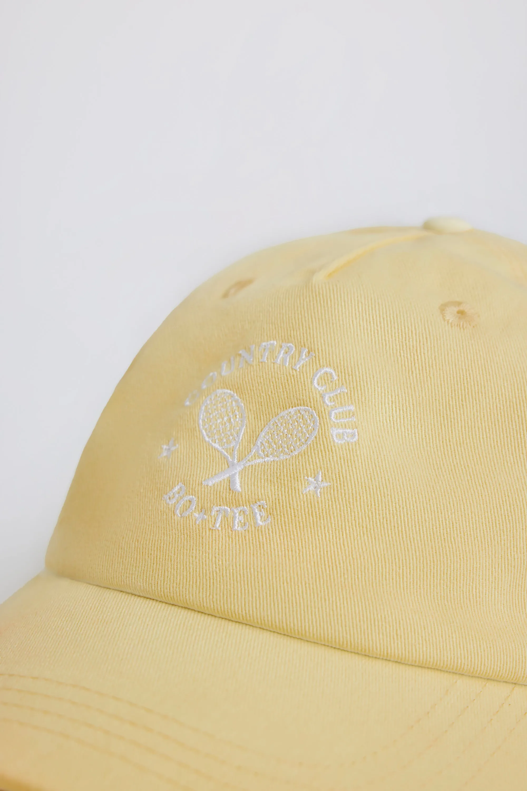 Baseball Cap in Lemon sold by Oh Polly product image thumbnail 4