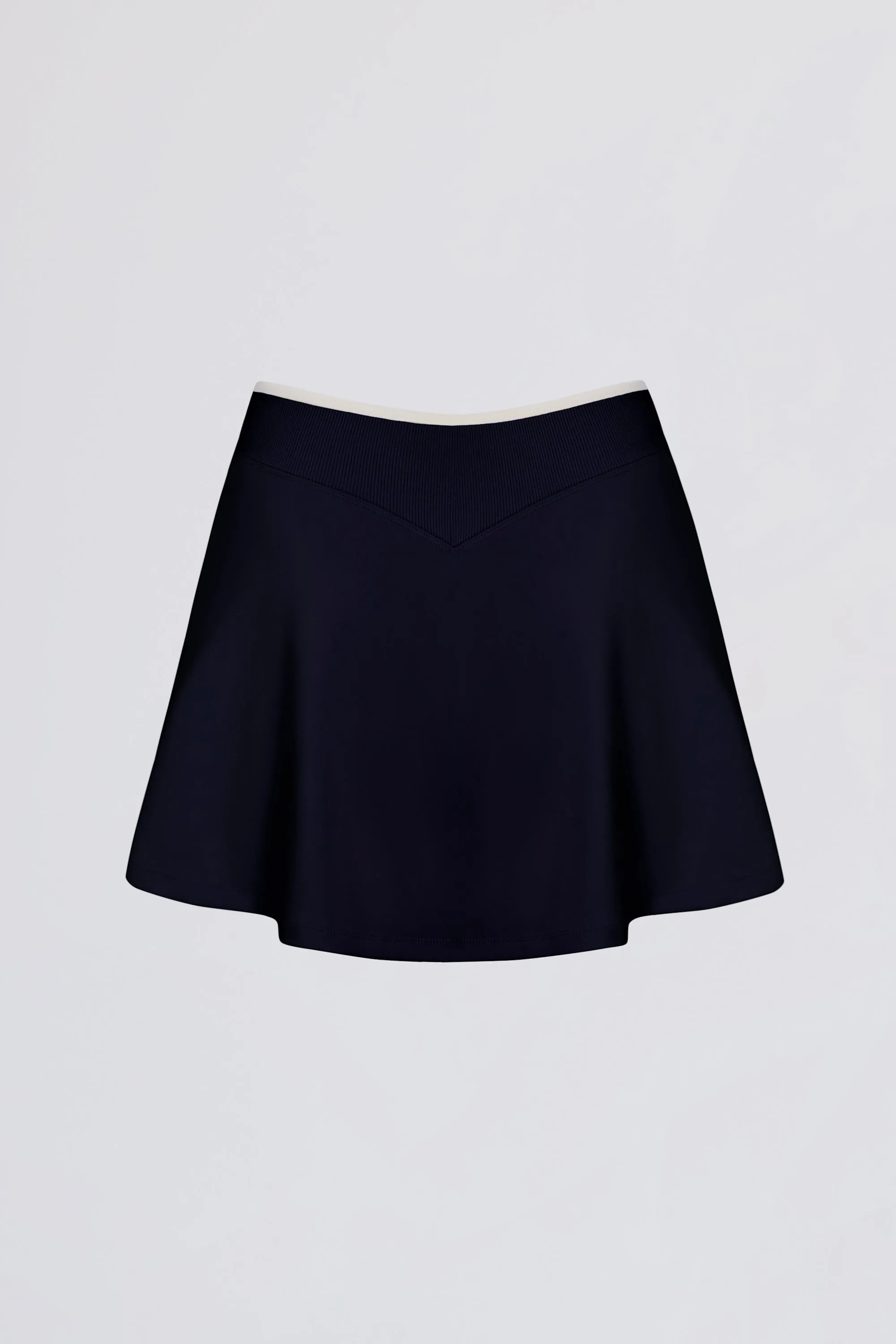 Soft Active Crossover Mini Skort in Classic Navy sold by Oh Polly product image thumbnail 5
