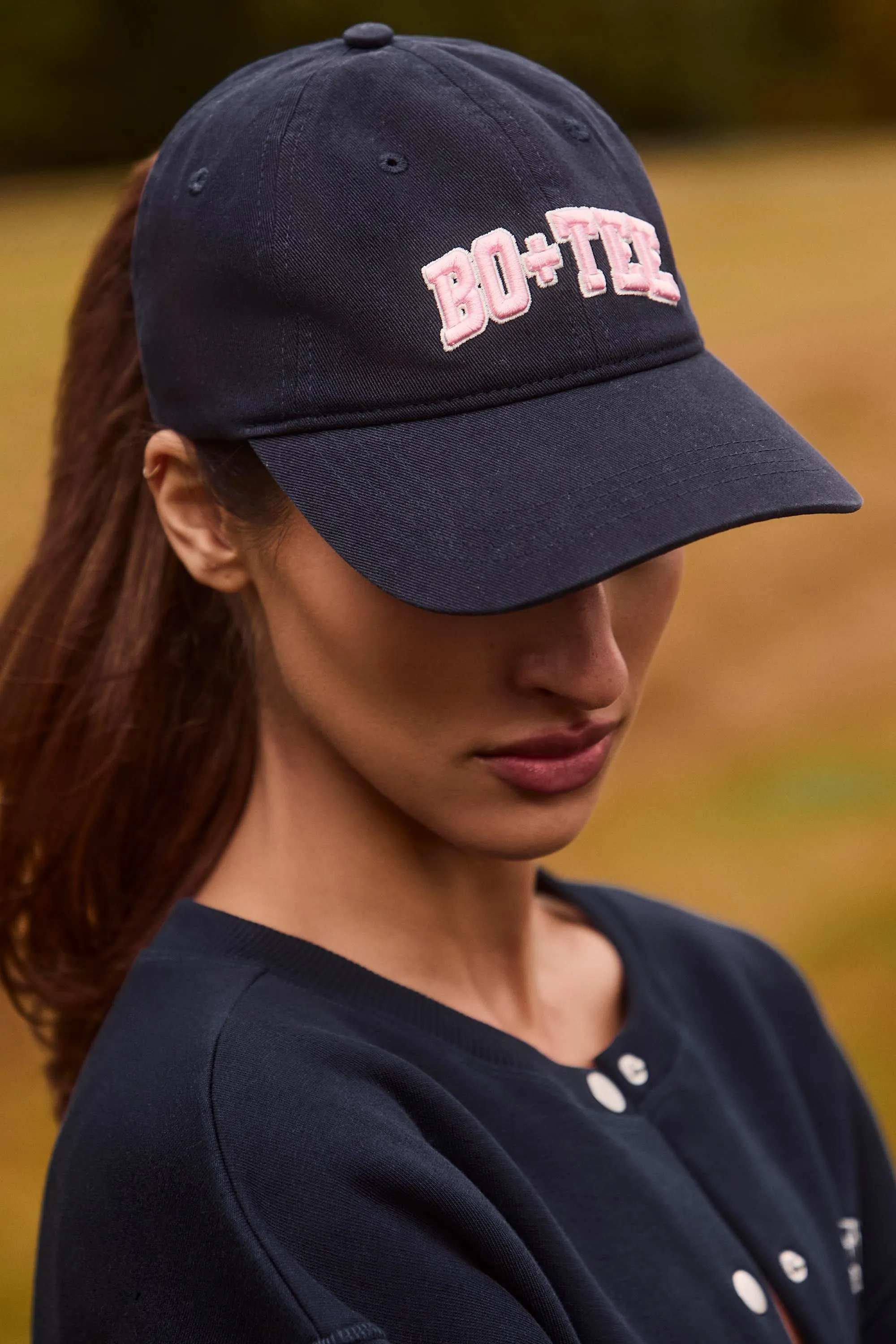 Baseball Cap in Classic Navy sold by Oh Polly product image thumbnail 2