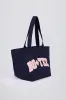 Oversized Tote Bag in Classic Navy sold by Oh Polly
