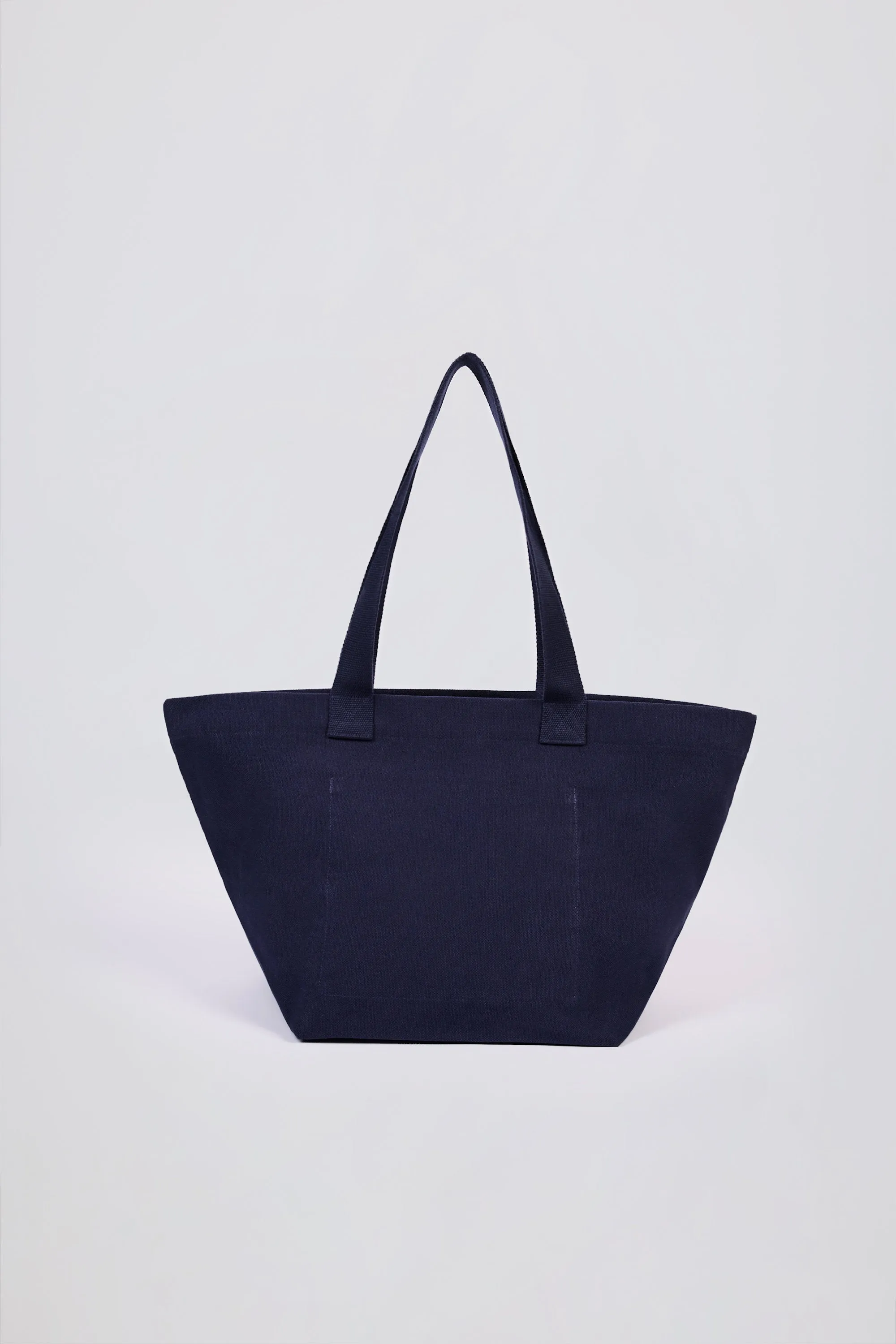 Oversized Tote Bag in Classic Navy sold by Oh Polly product image thumbnail 4