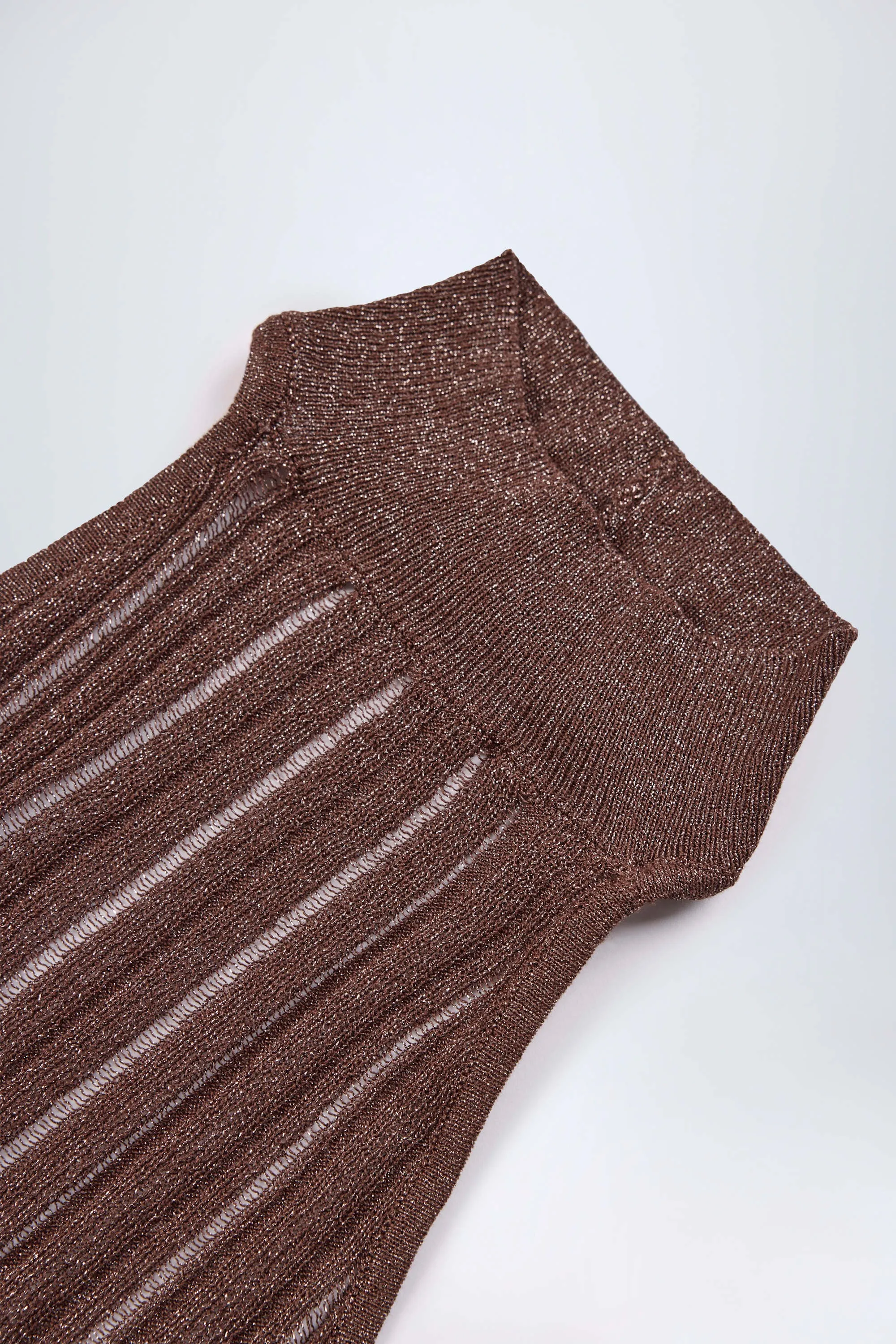 Backless Halterneck Maxi Dress in Bronze sold by Oh Polly product image thumbnail 5