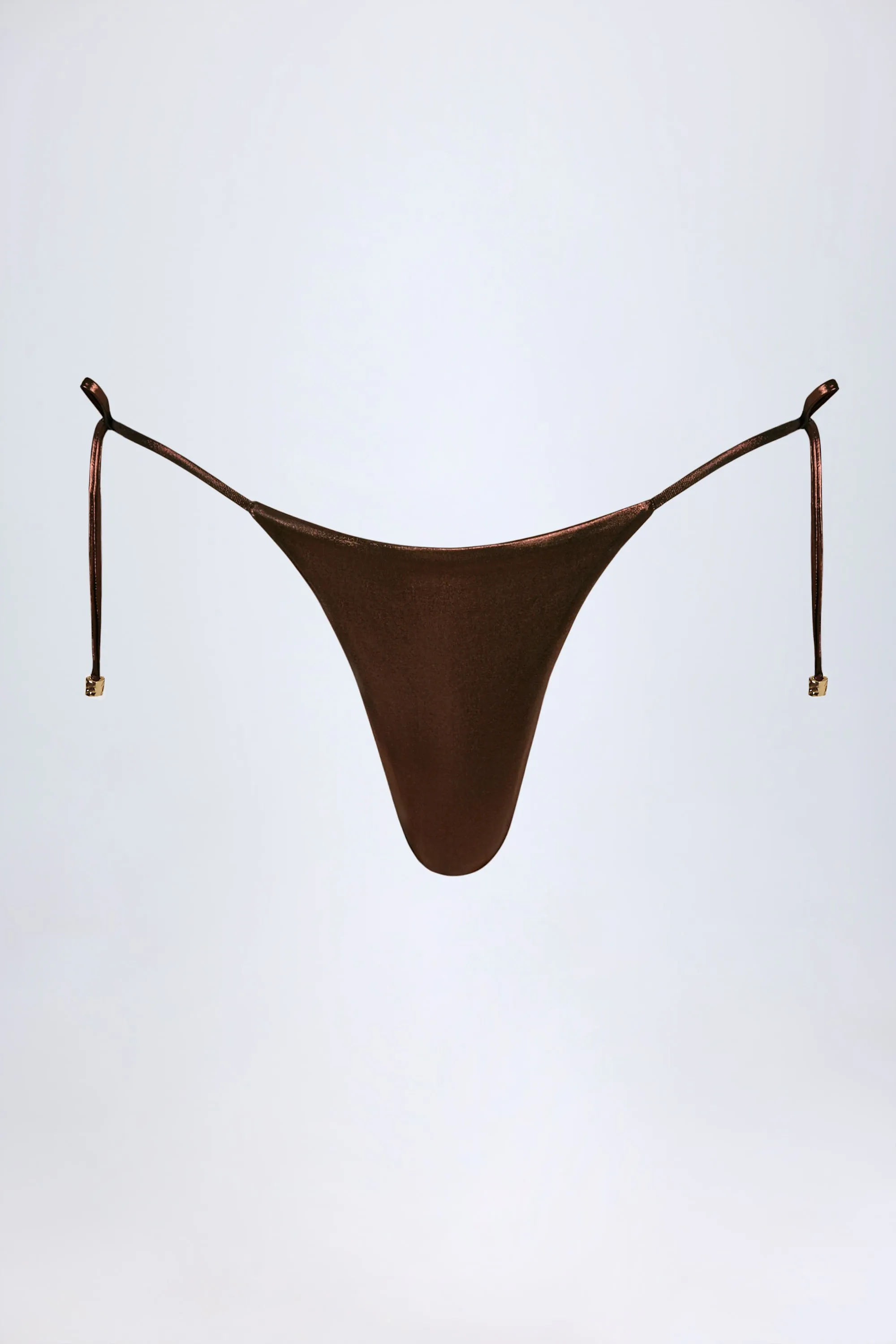 Thong Bikini Bottoms in Bronze Gold sold by Oh Polly product image thumbnail 5