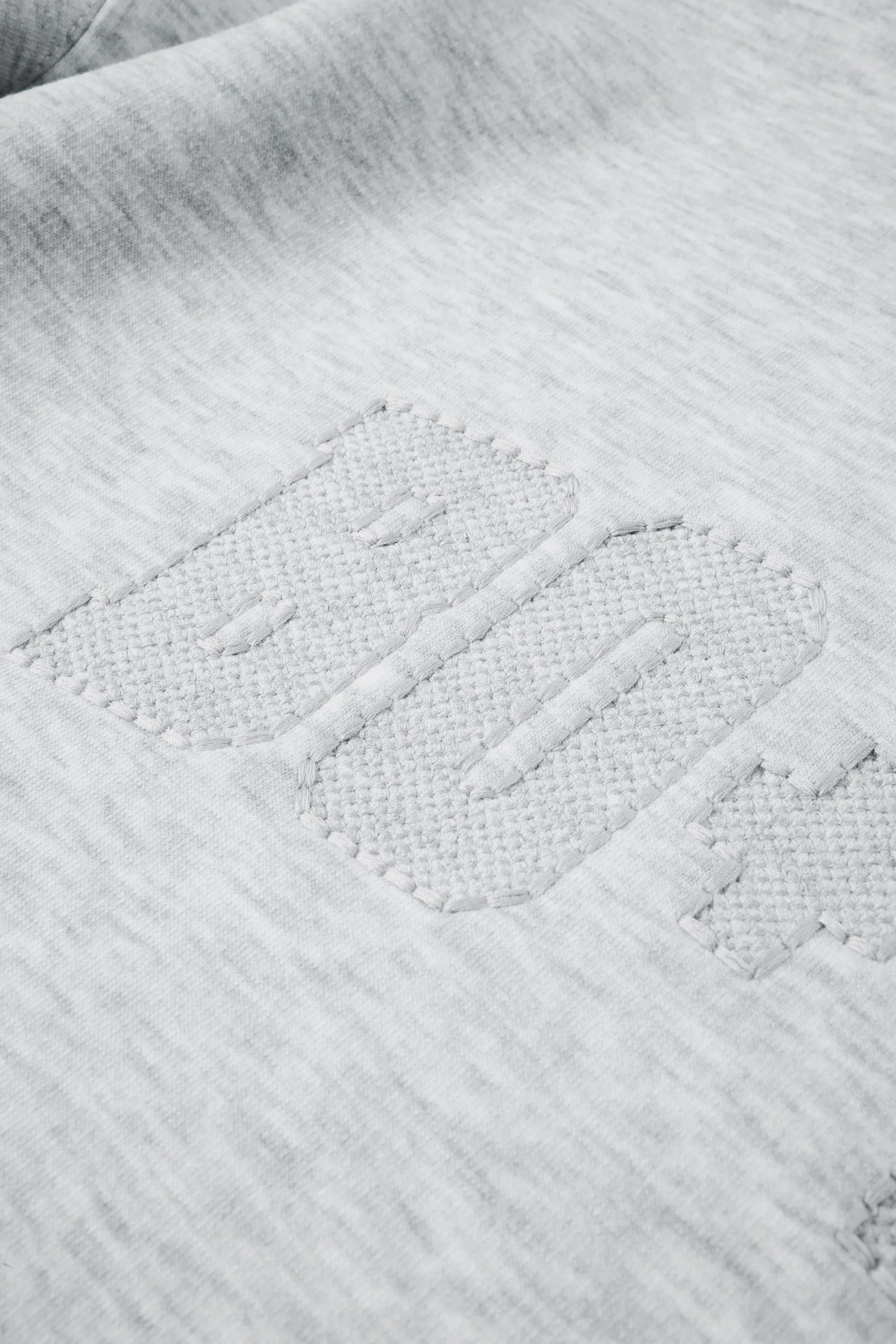 Oversized Crew-Neck Jumper in Grey Marl sold by Oh Polly product image thumbnail 5