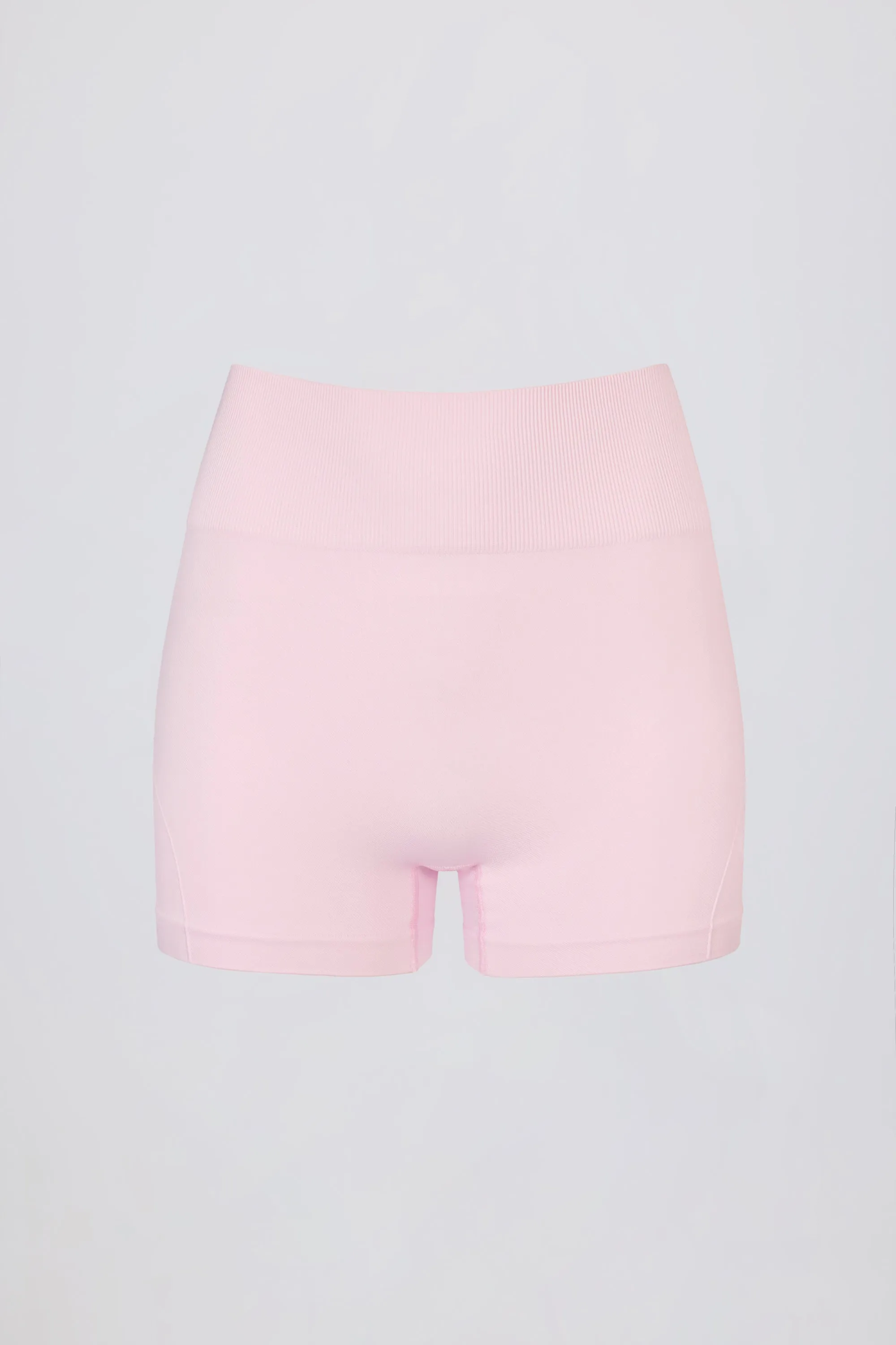 Super Sculpt Seamless Mini Shorts in Powder Pink sold by Oh Polly