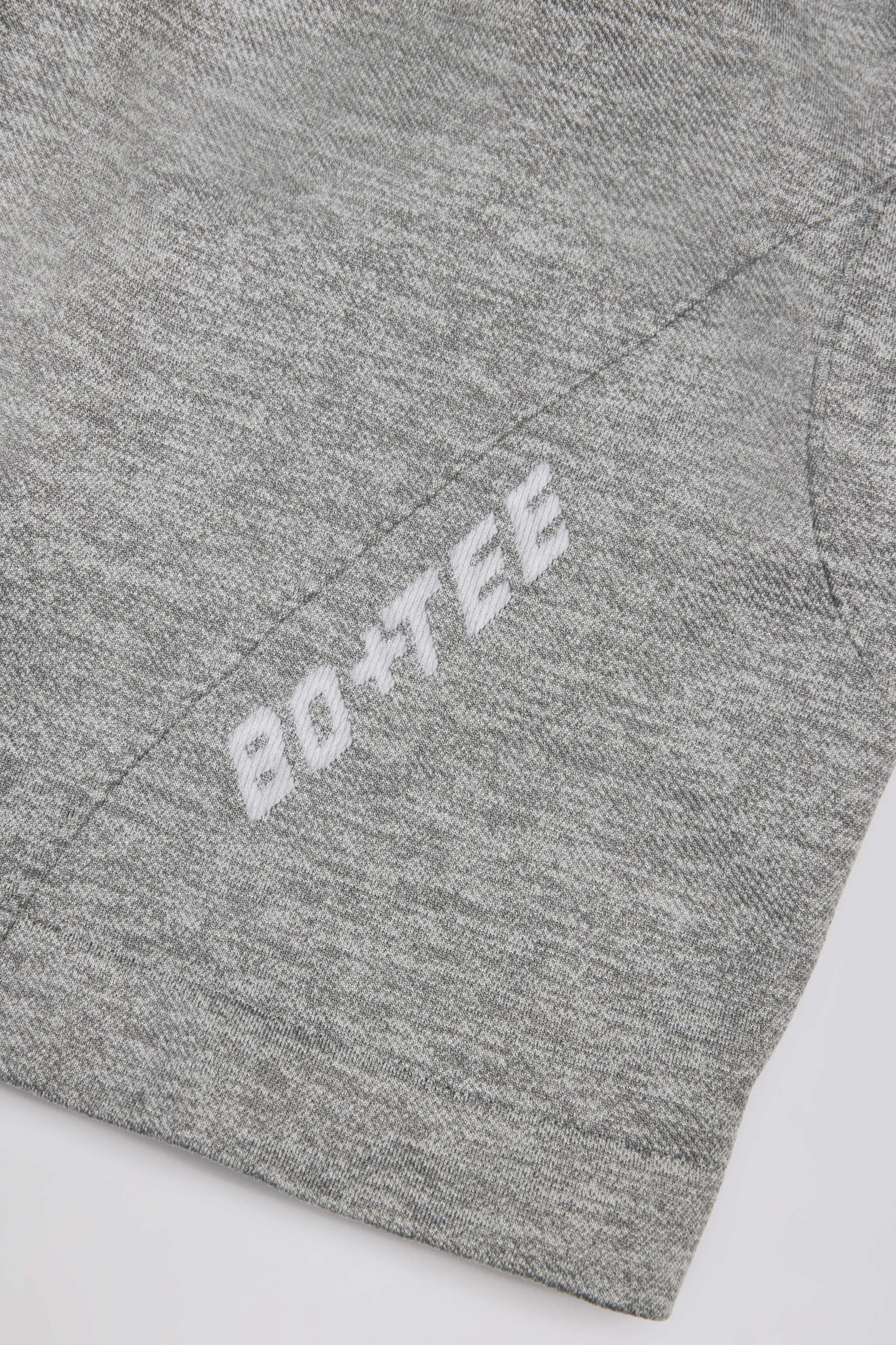 Super Sculpt Seamless Mini Shorts in Grey Marl sold by Oh Polly product image thumbnail 5