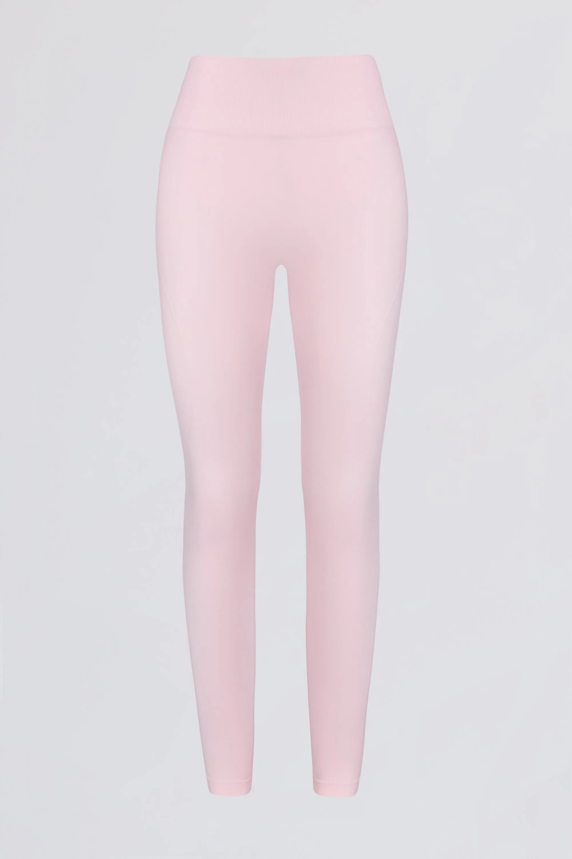 Super Sculpt Seamless High-Waist Leggings in Powder Pink sold by Oh Polly