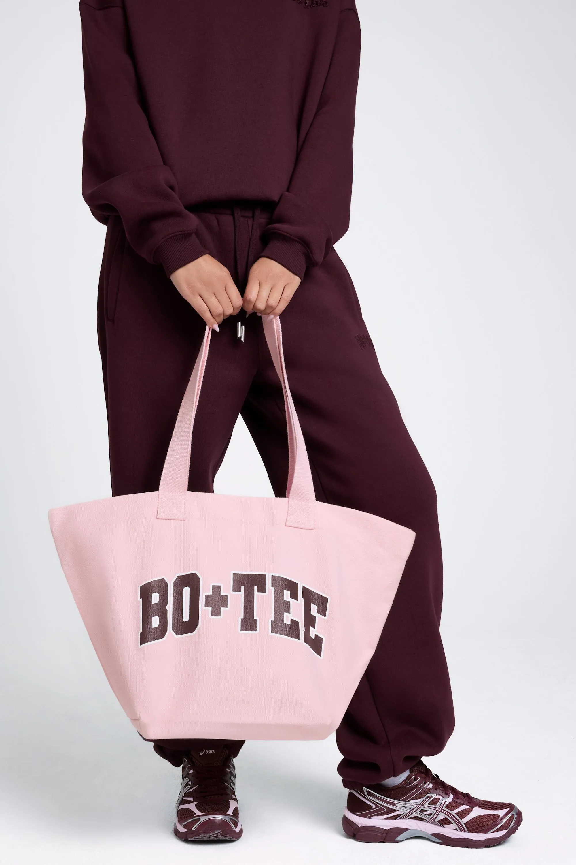 Oversized Tote Bag in Powder Pink sold by Oh Polly product image thumbnail 2