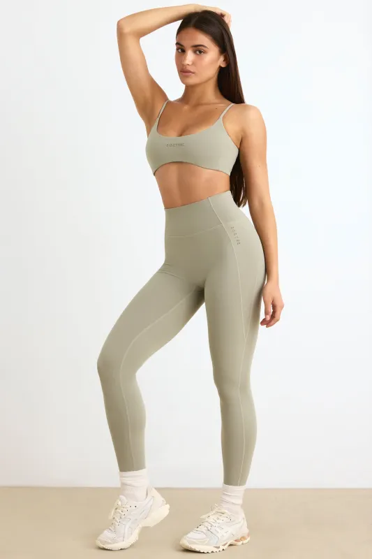 Soft Active High Waist Leggings in Mineral sold by Oh Polly