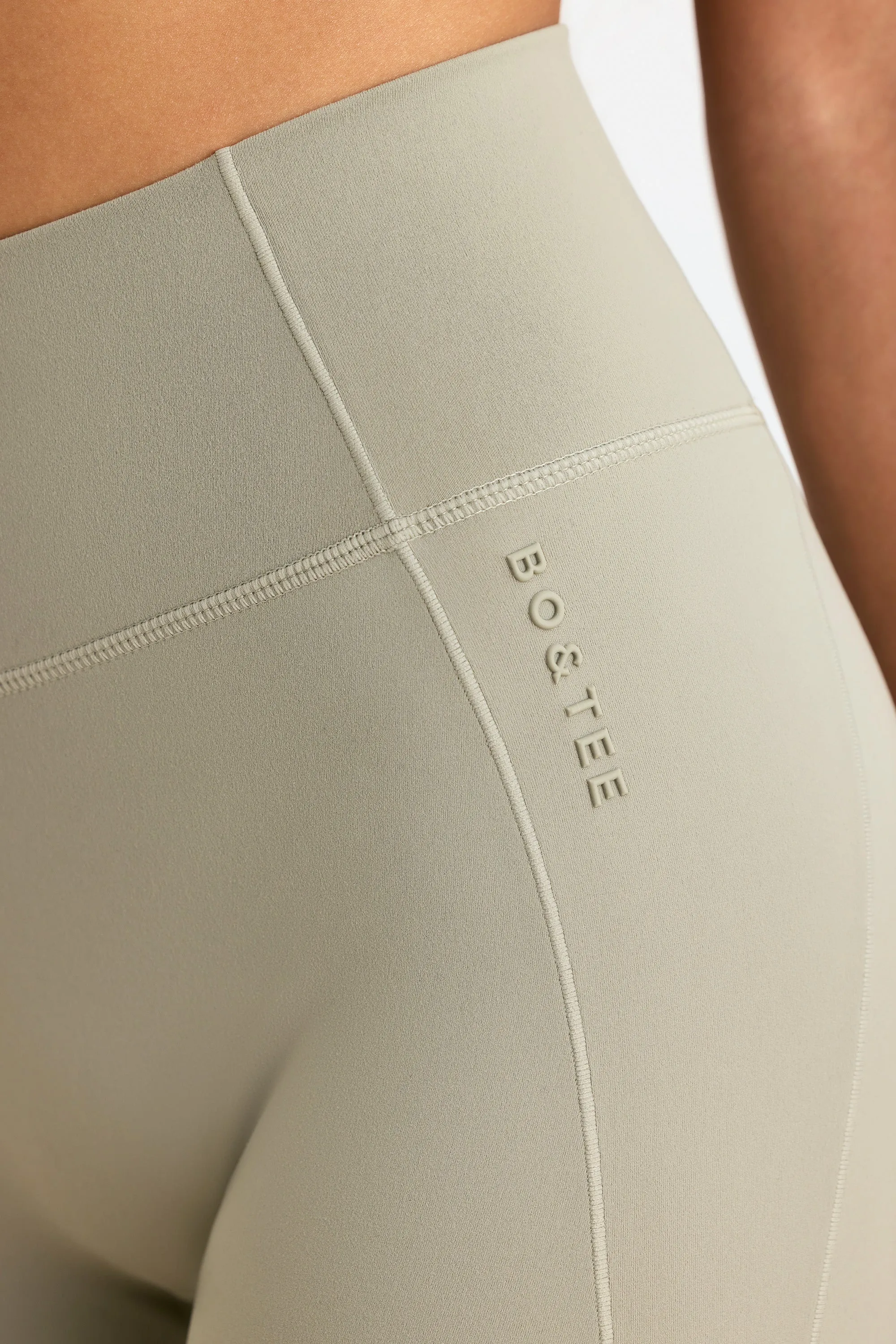 Soft Active High-Waist Leggings in Mineral sold by Oh Polly product image thumbnail 4