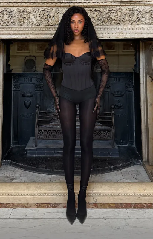 Corset, Hot Pants and Veil Bundle sold by Oh Polly