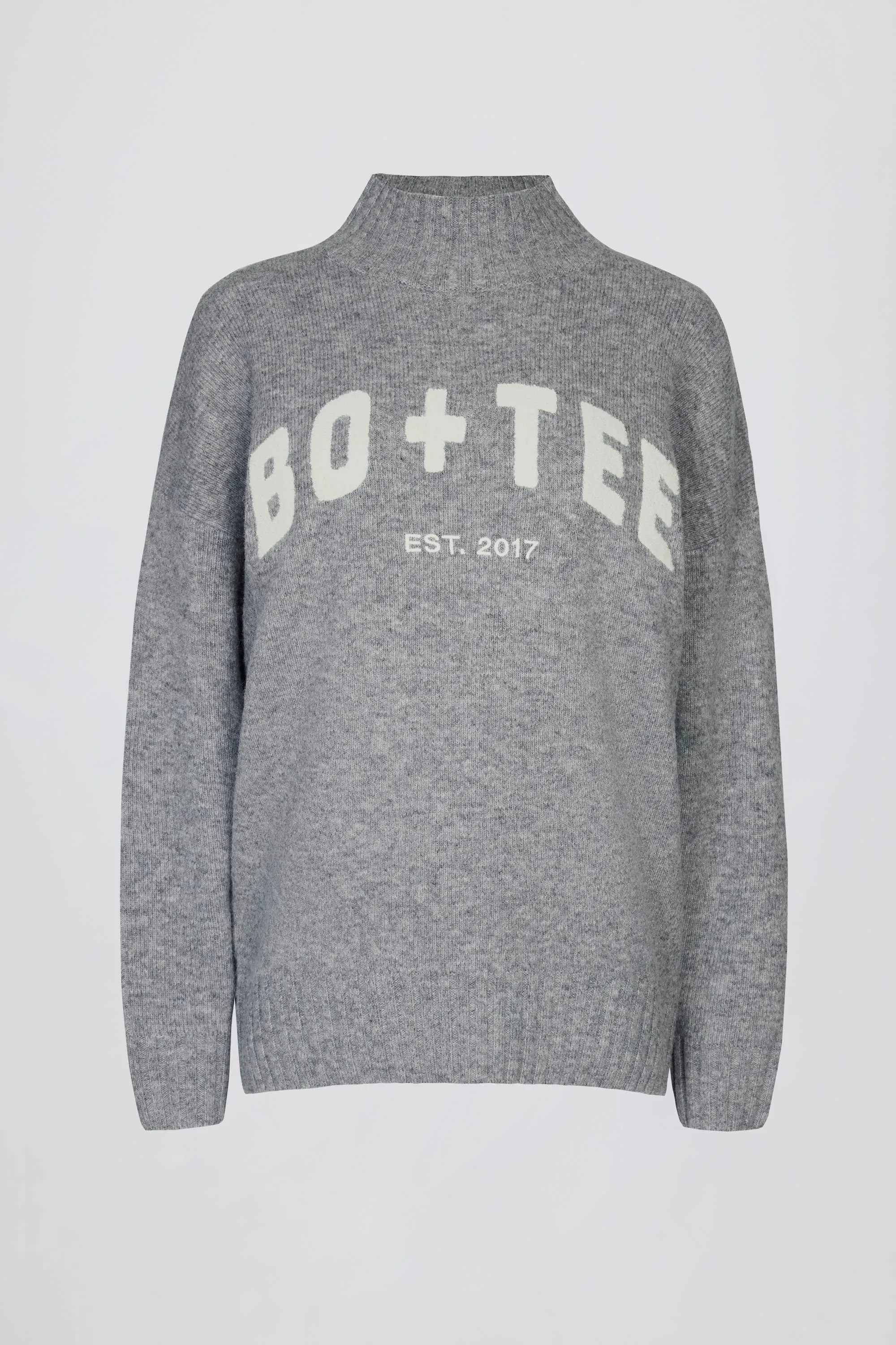 Soft Knit Oversized Jumper in Grey sold by Oh Polly