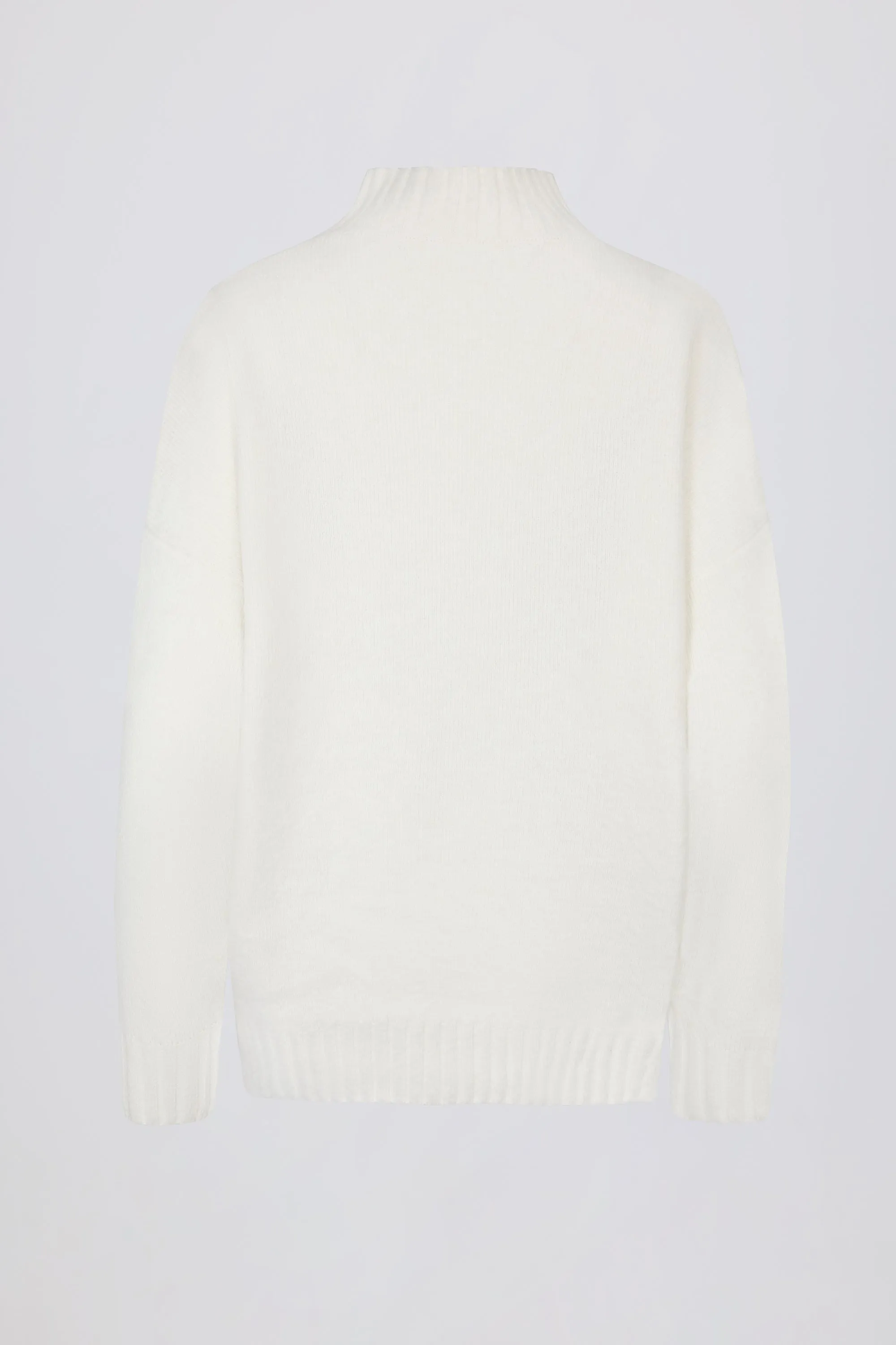 Soft Knit Oversized Jumper in Ivory sold by Oh Polly product image thumbnail 4