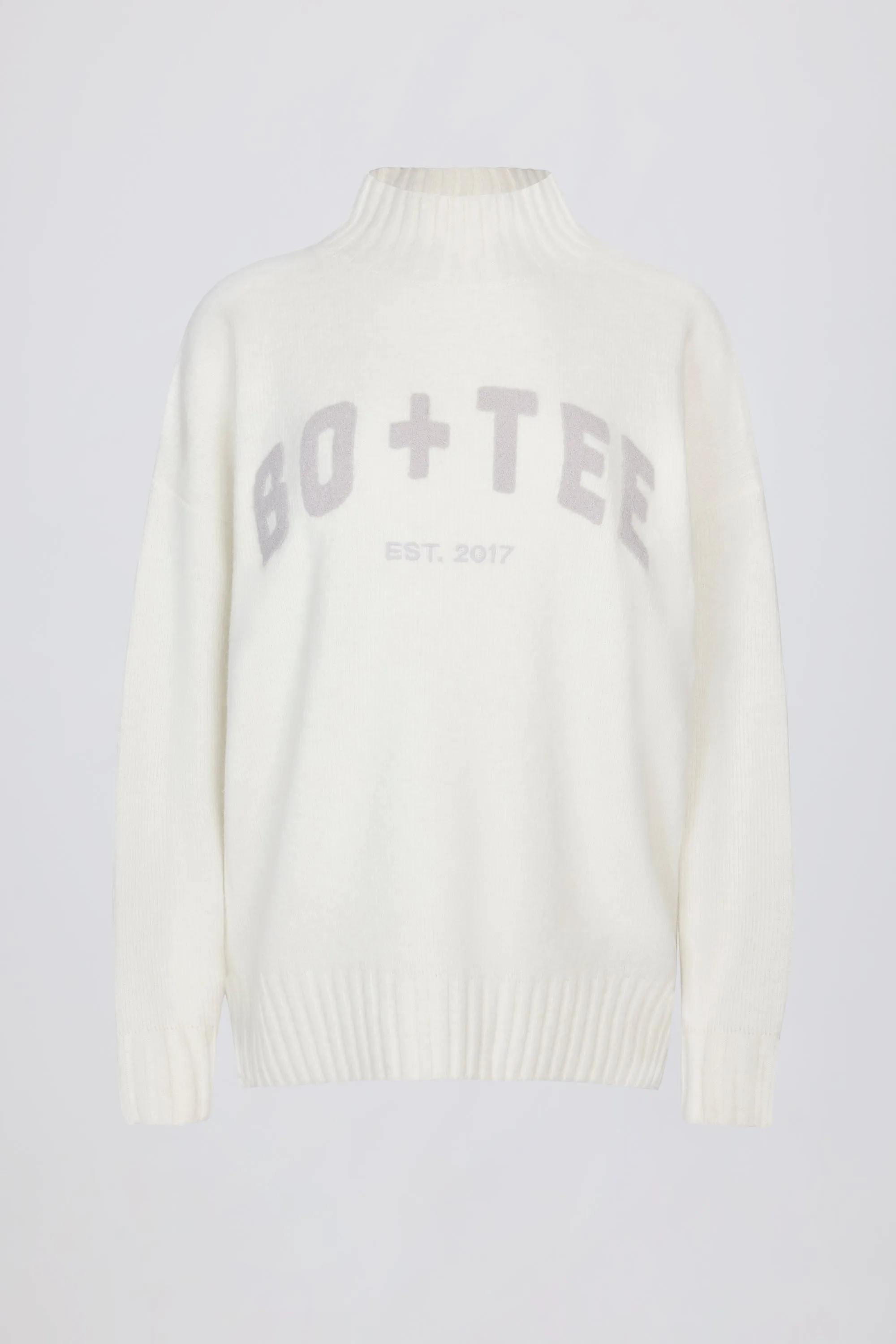 Soft Knit Oversized Jumper in Ivory sold by Oh Polly
