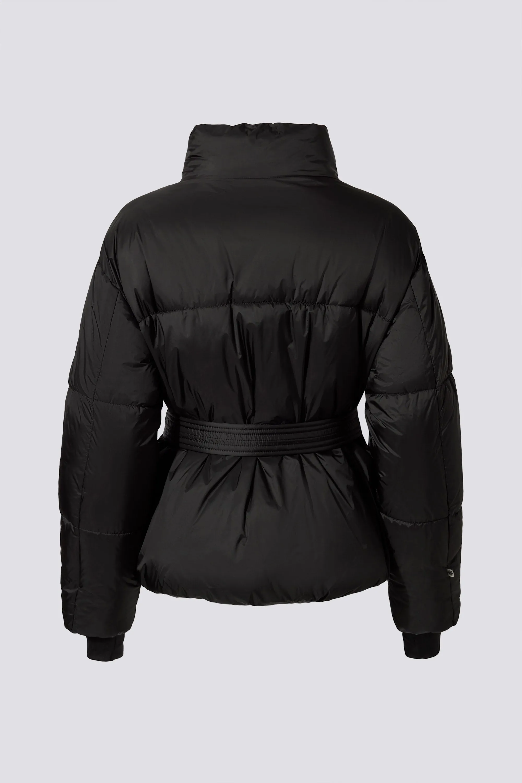 Waterproof Belted Oversized Ski Jacket in Black sold by Oh Polly product image thumbnail 4
