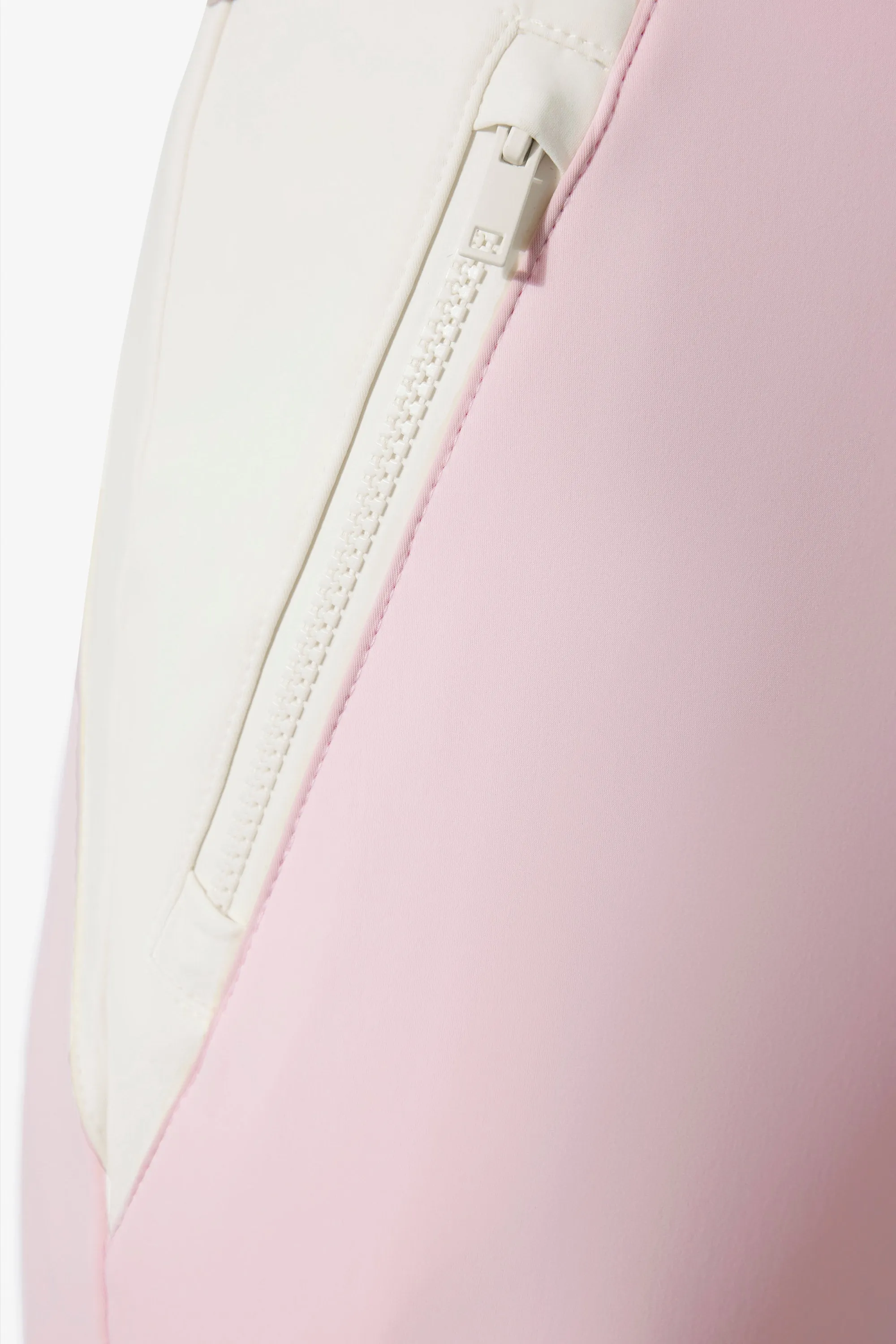 Waterproof Hooded Fitted Ski Suit in Powder Pink sold by Oh Polly product image thumbnail 5