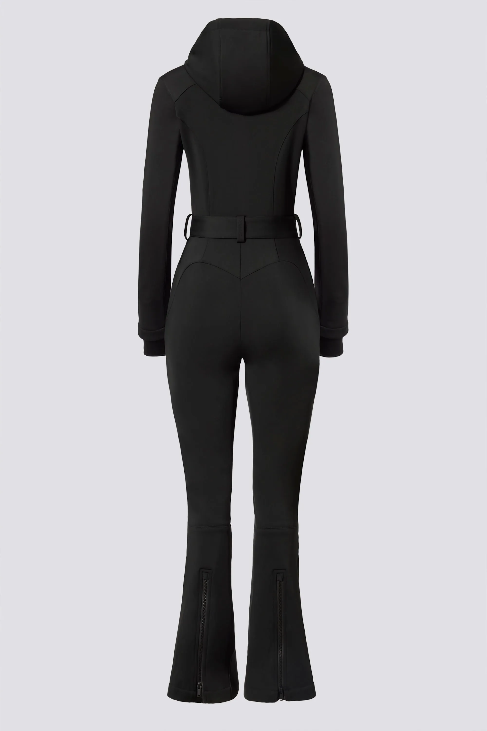 Waterproof Hooded Fitted Ski Suit in Black sold by Oh Polly product image thumbnail 4