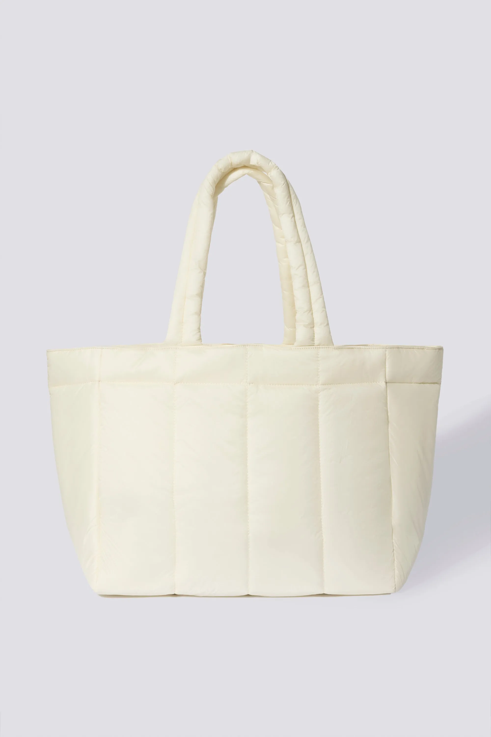 Waterproof Puffer Tote Bag in Ice sold by Oh Polly product image thumbnail 4