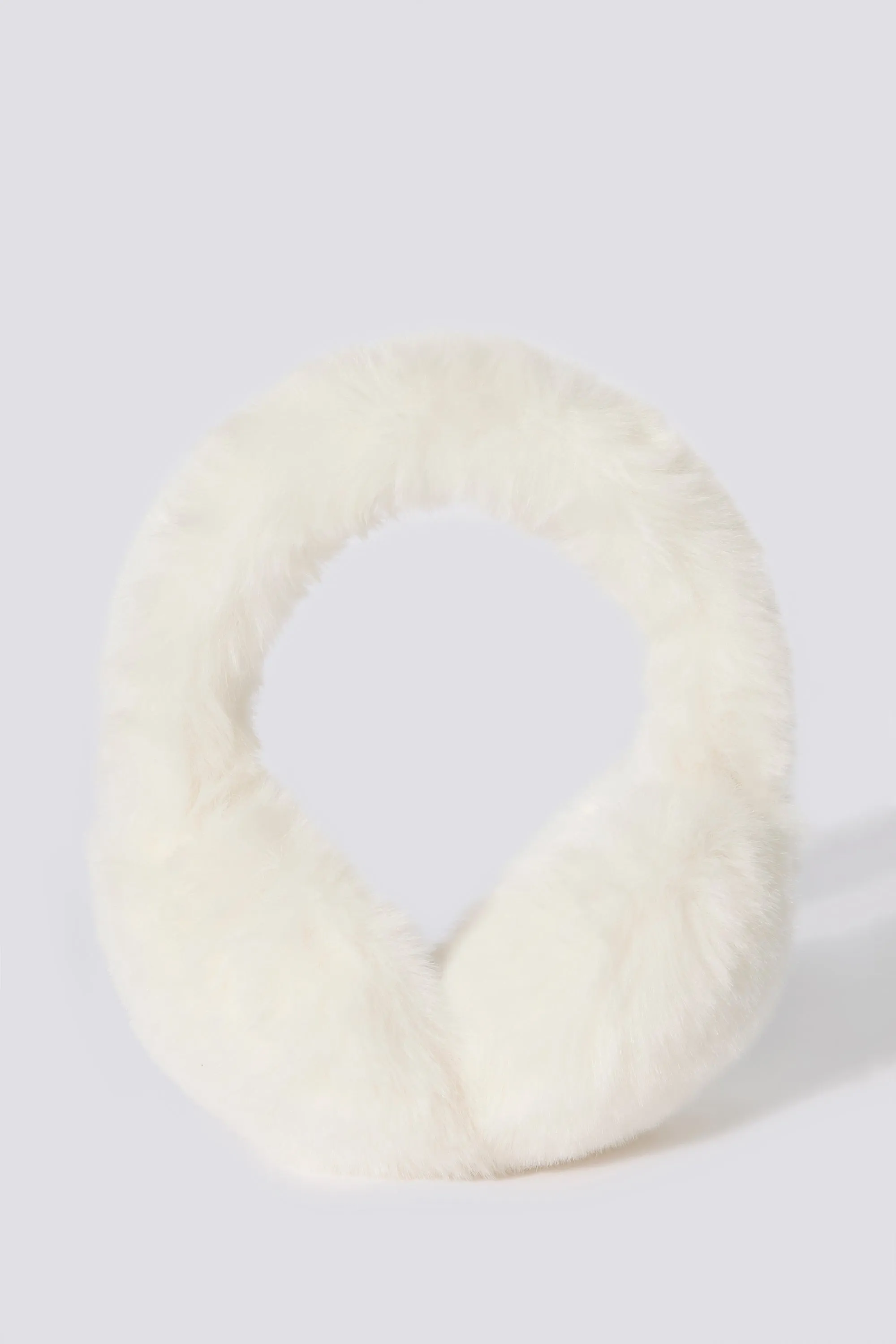 Faux-Fur Earmuffs in Ice sold by Oh Polly product image thumbnail 2