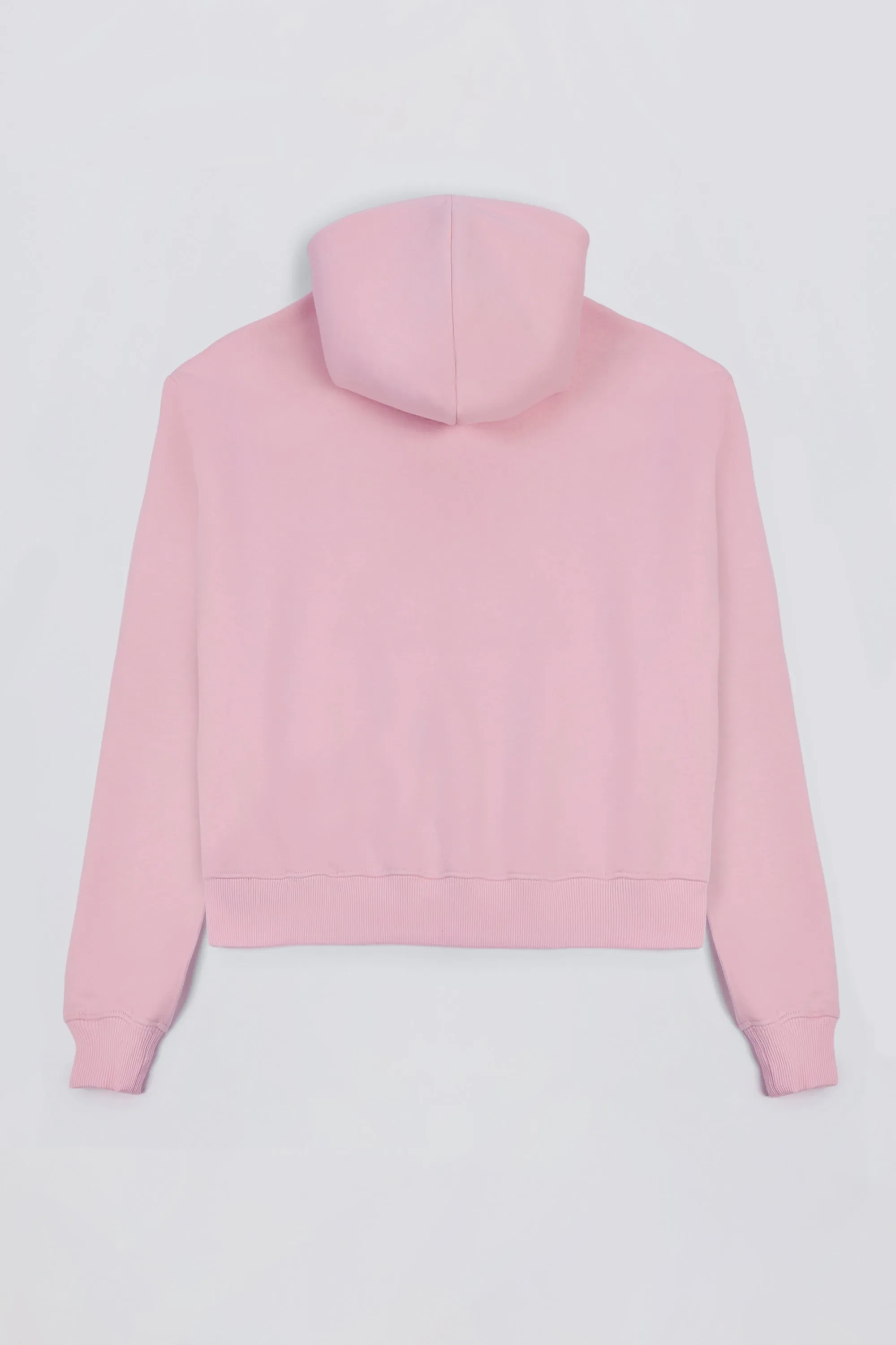 Embroidered Oversized Hoodie in Powder Pink sold by Oh Polly product image thumbnail 5