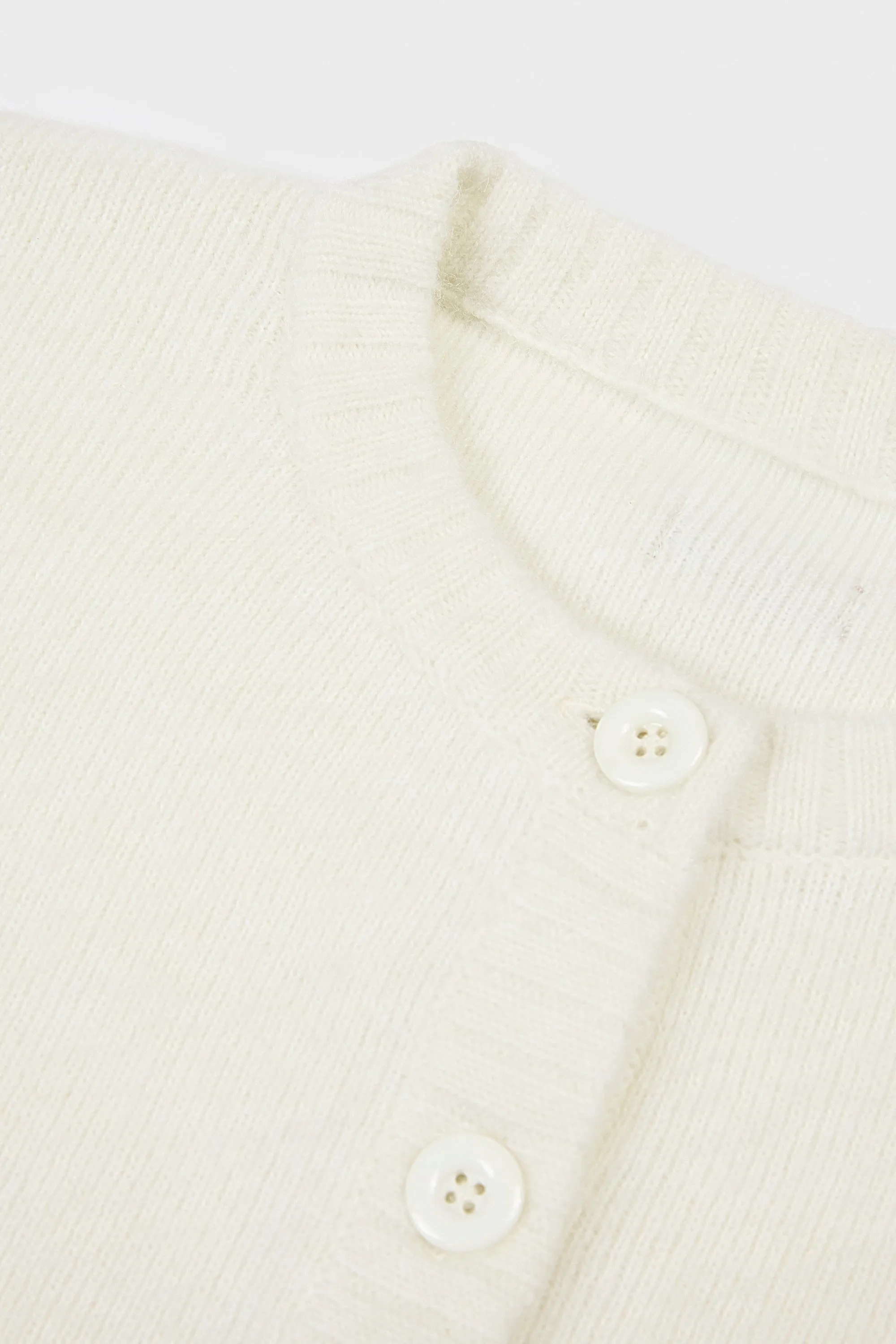 Knit Cropped Cardigan in Ivory sold by Oh Polly product image thumbnail 5