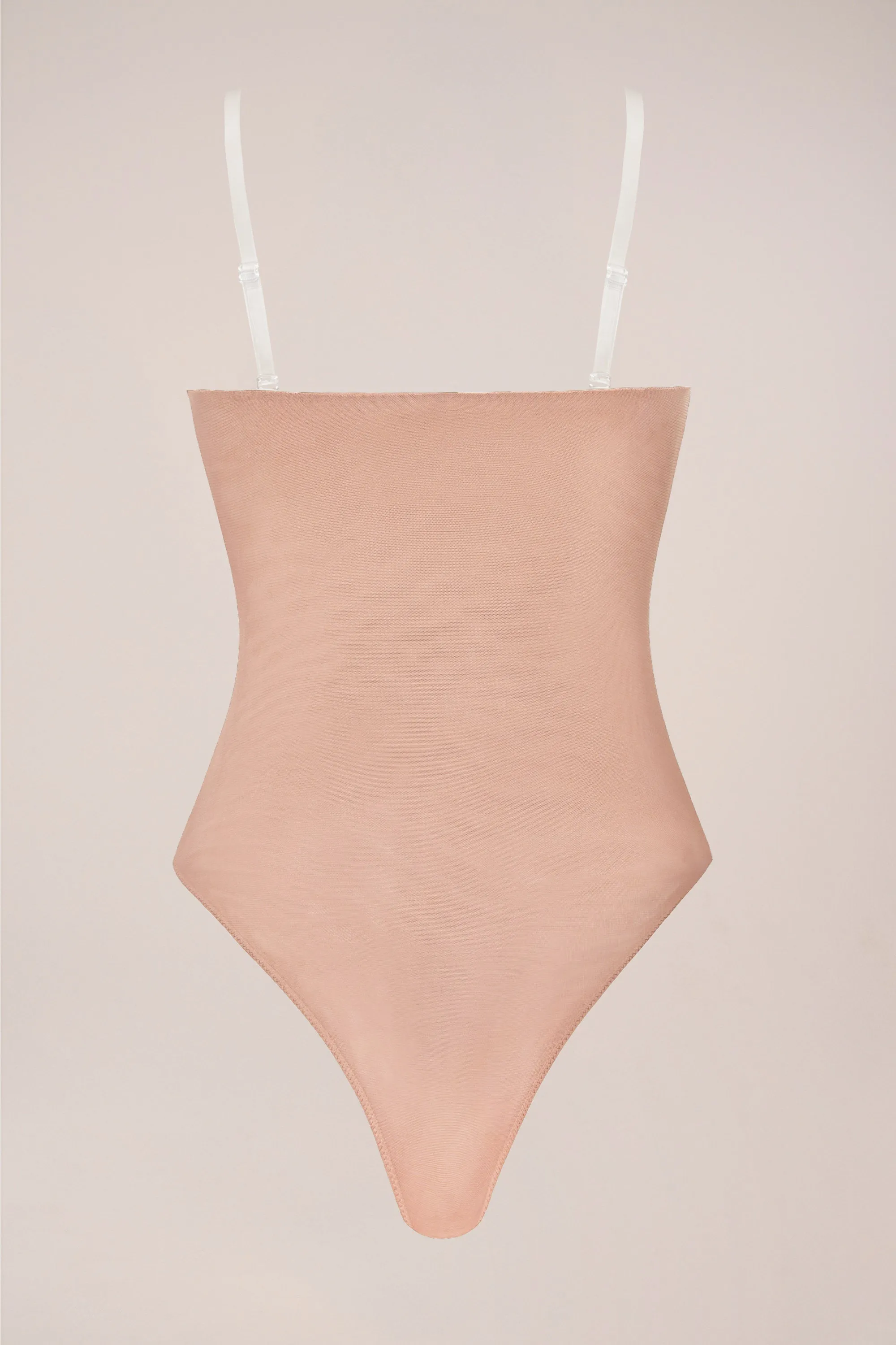 Strapless Bodysuit in Warm Peach sold by Oh Polly product image thumbnail 2