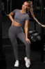 Unstoppable Petite Seamless Full Length Leggings in Black Marl sold by Oh Polly