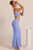Embellished Mid-Rise Maxi Skirt in Powder Blue sold by Oh Polly