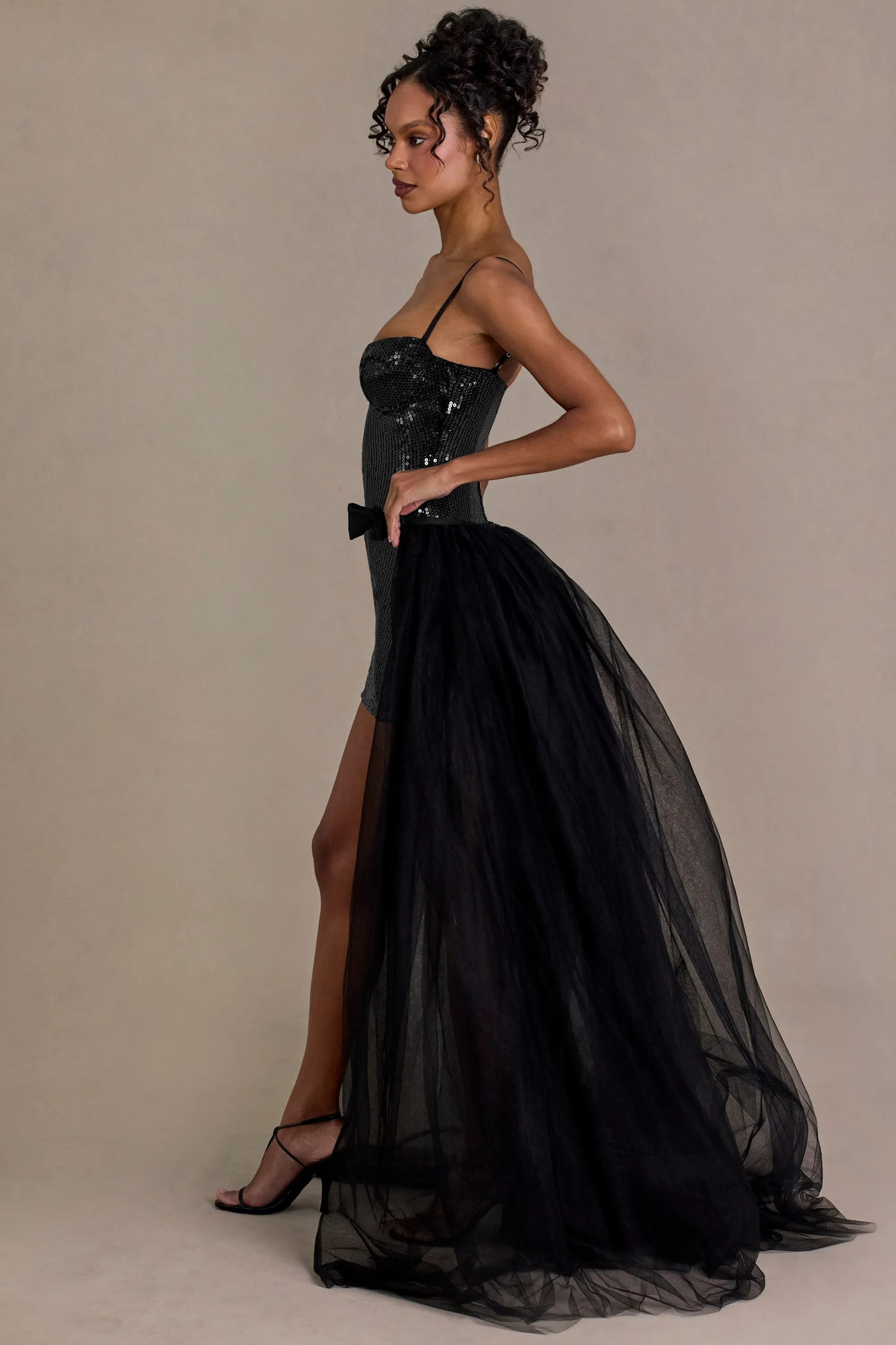 Premium Tulle Skirt in Black sold by Oh Polly product image thumbnail 3
