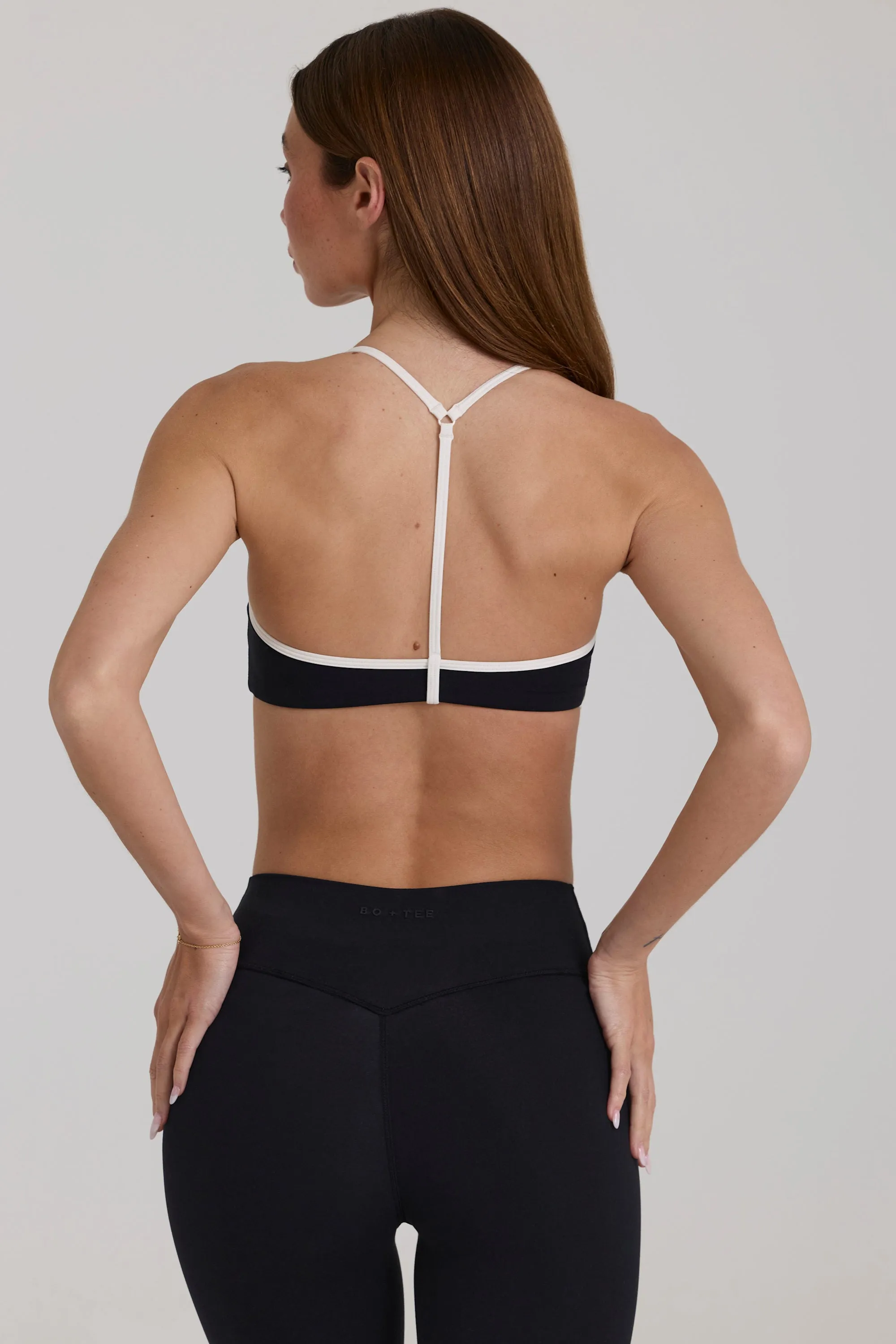 Soft Active Sports Bra in Black sold by Oh Polly product image thumbnail 2