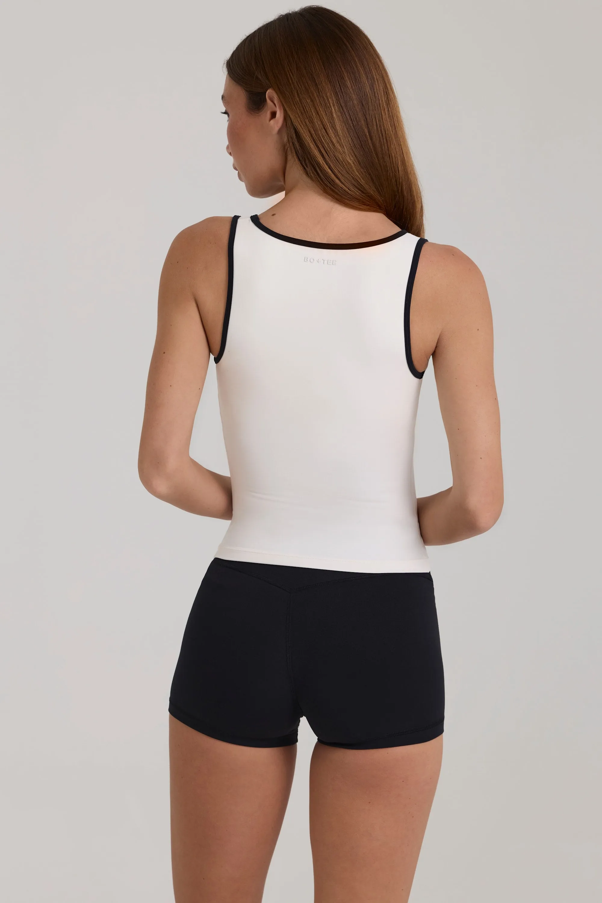 Soft Active Tank Top in Ivory sold by Oh Polly product image thumbnail 2