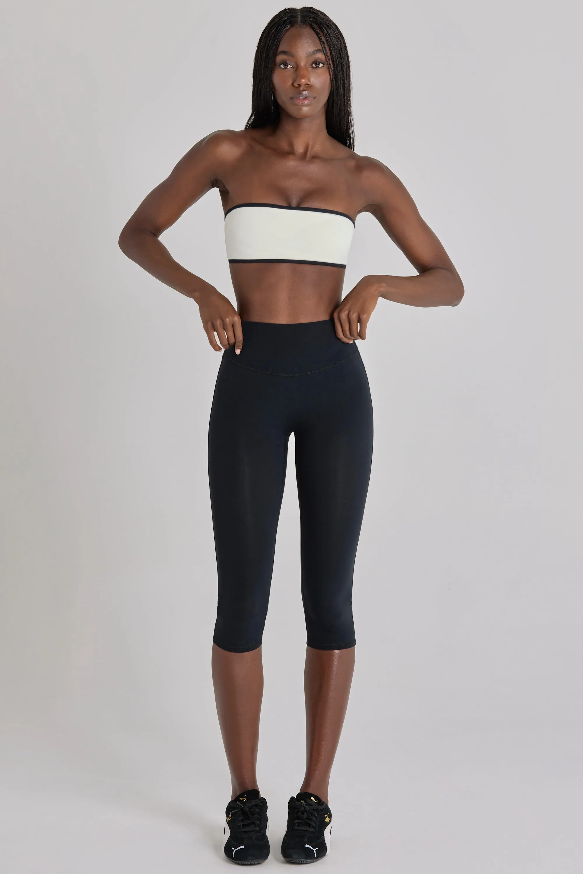 Soft Active Capri Leggings in Black sold by Oh Polly product image thumbnail 4