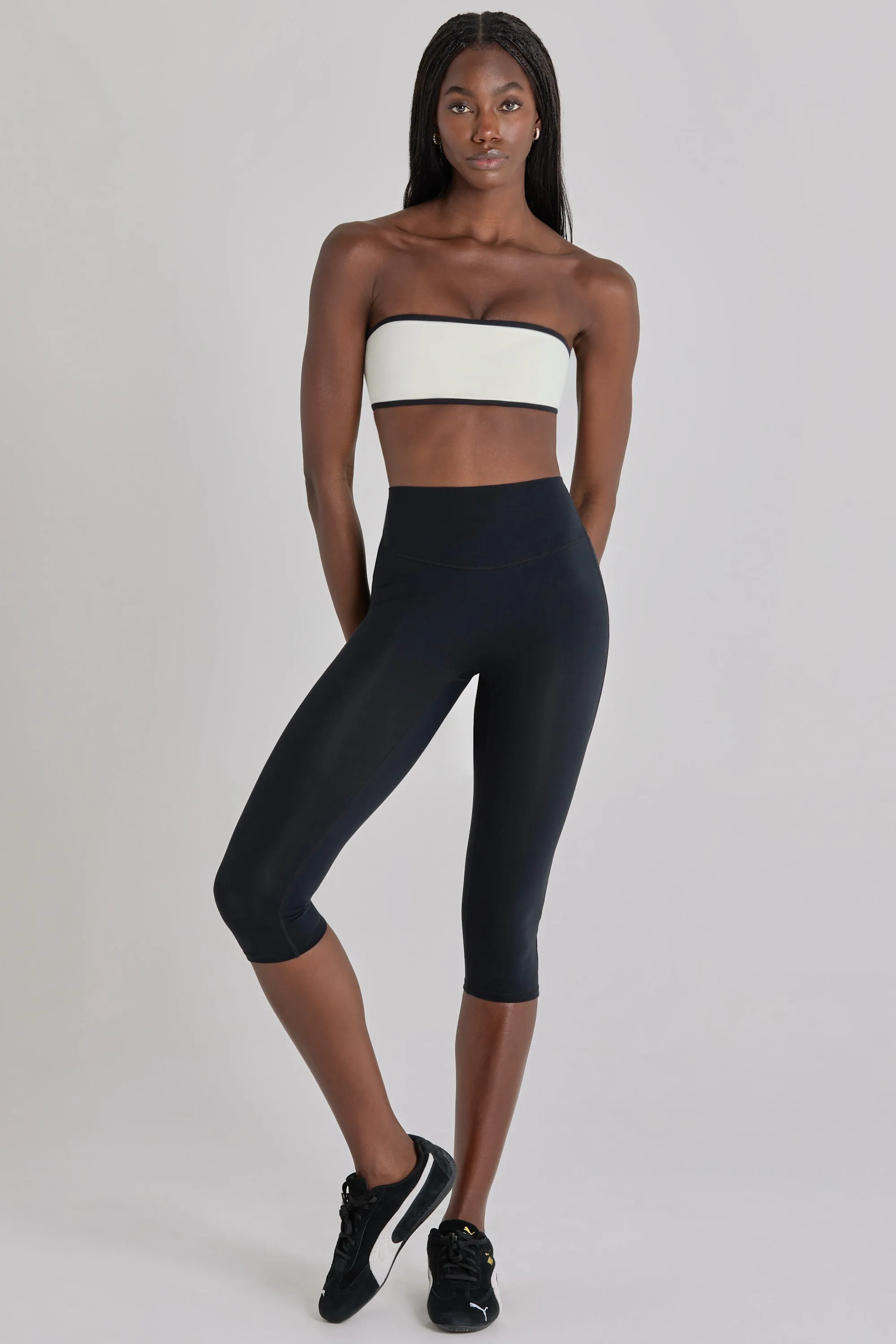 Soft Active Capri Leggings in Black sold by Oh Polly product image thumbnail 5