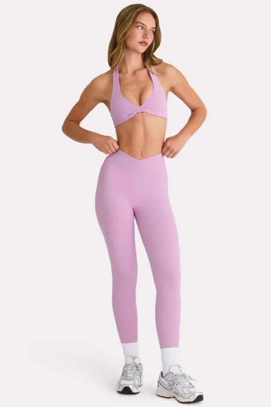 Soft Active Leggings in Sweet Pink made by Bo + Tee