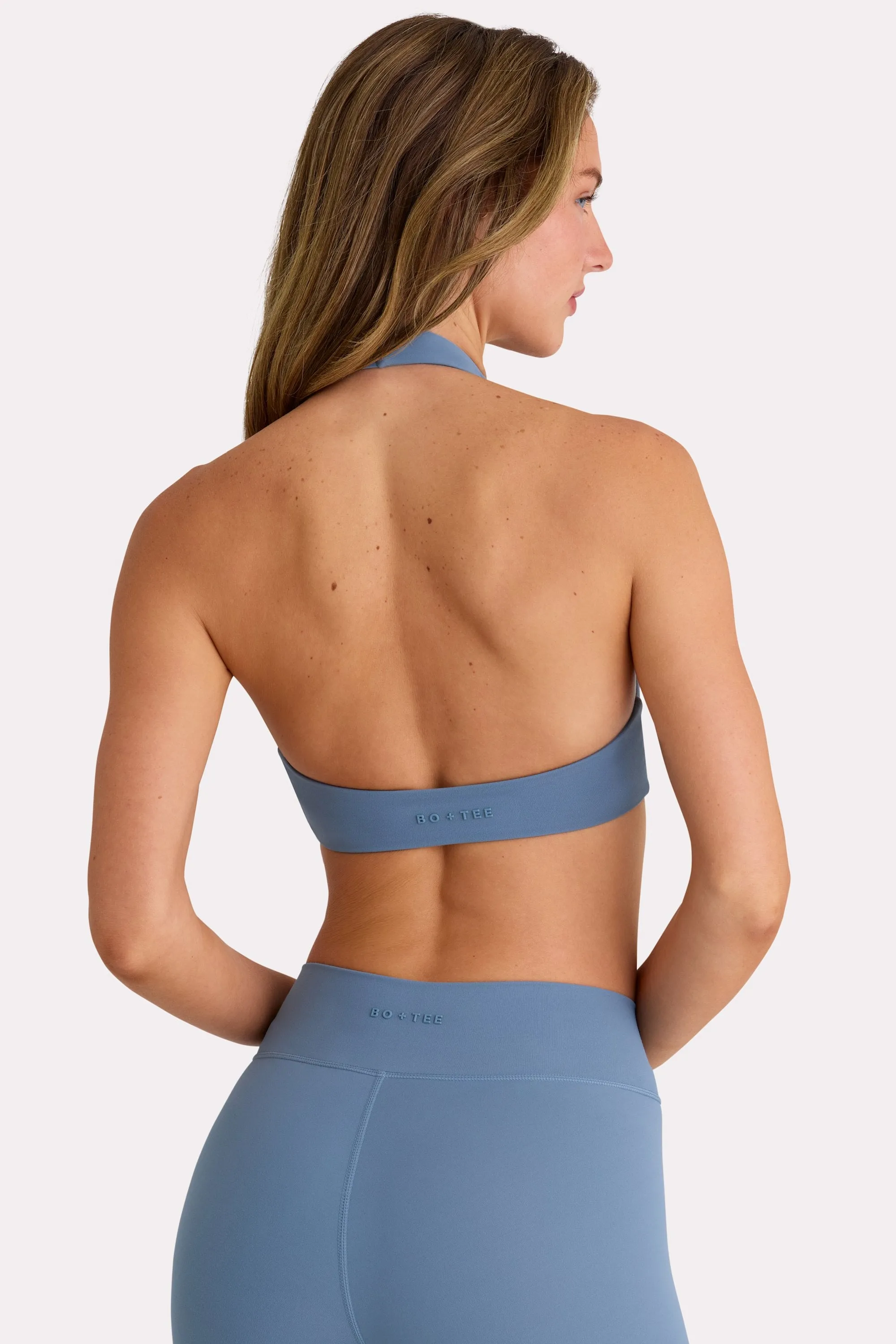 Soft Active Sports Bra in Marine sold by Oh Polly product image thumbnail 2