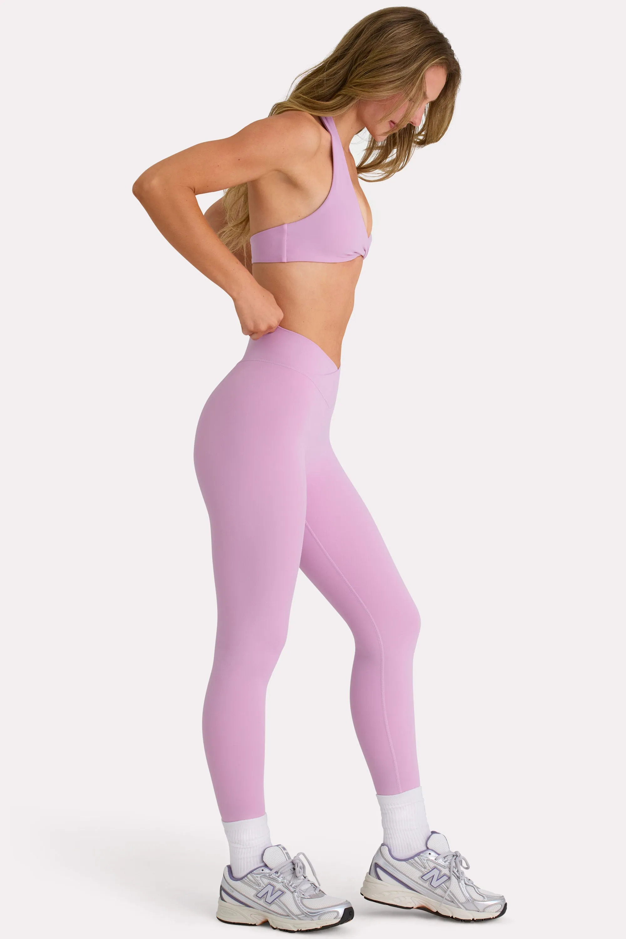 Soft Active Leggings in Sweet Pink sold by Oh Polly product image thumbnail 3