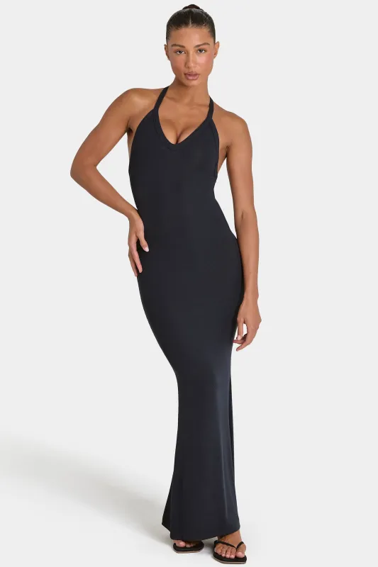 ButterCloud™ Maxi Dress in Black made by Bo + Tee