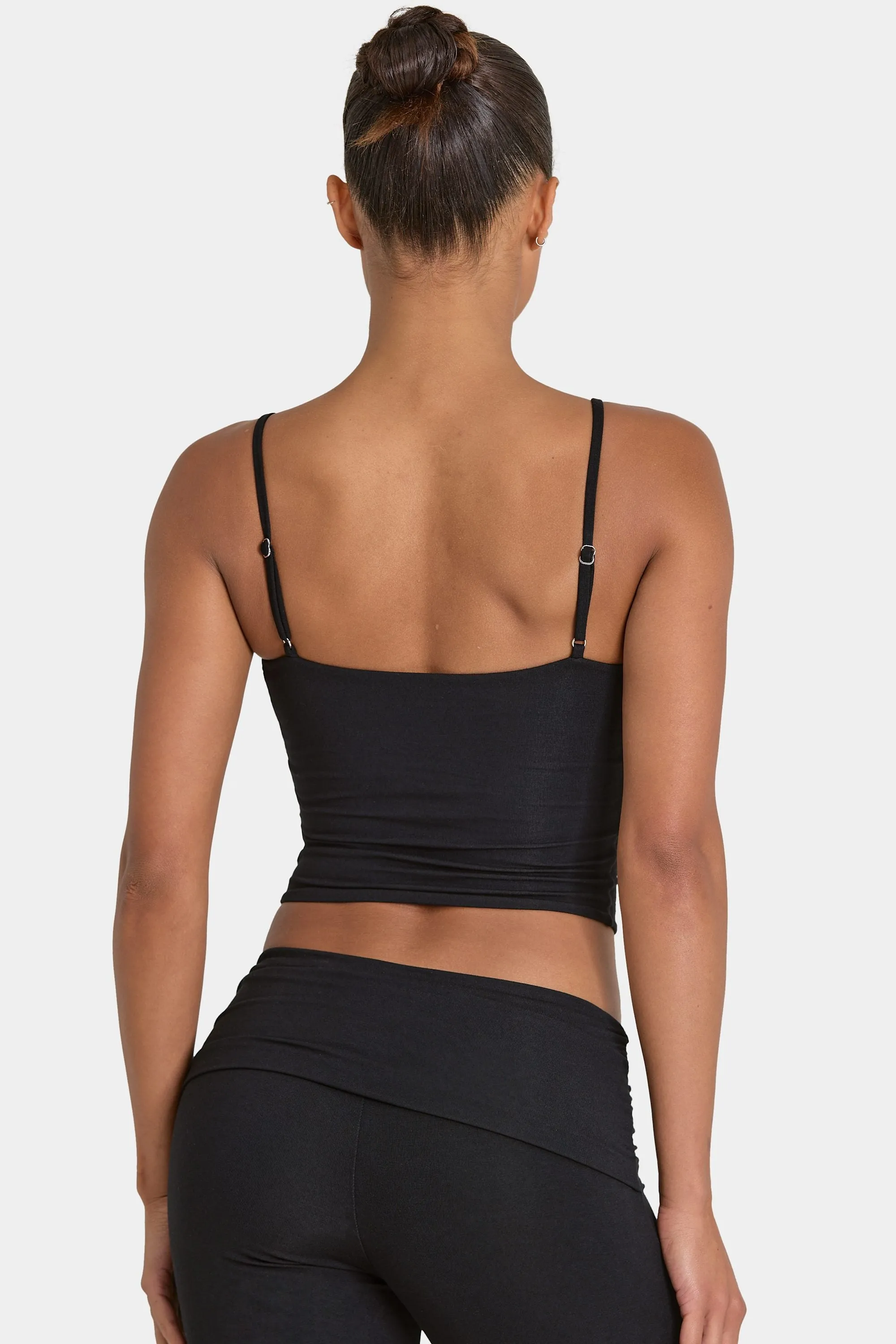ButterCloud™ Crop Tank Top in Black sold by Oh Polly product image thumbnail 2