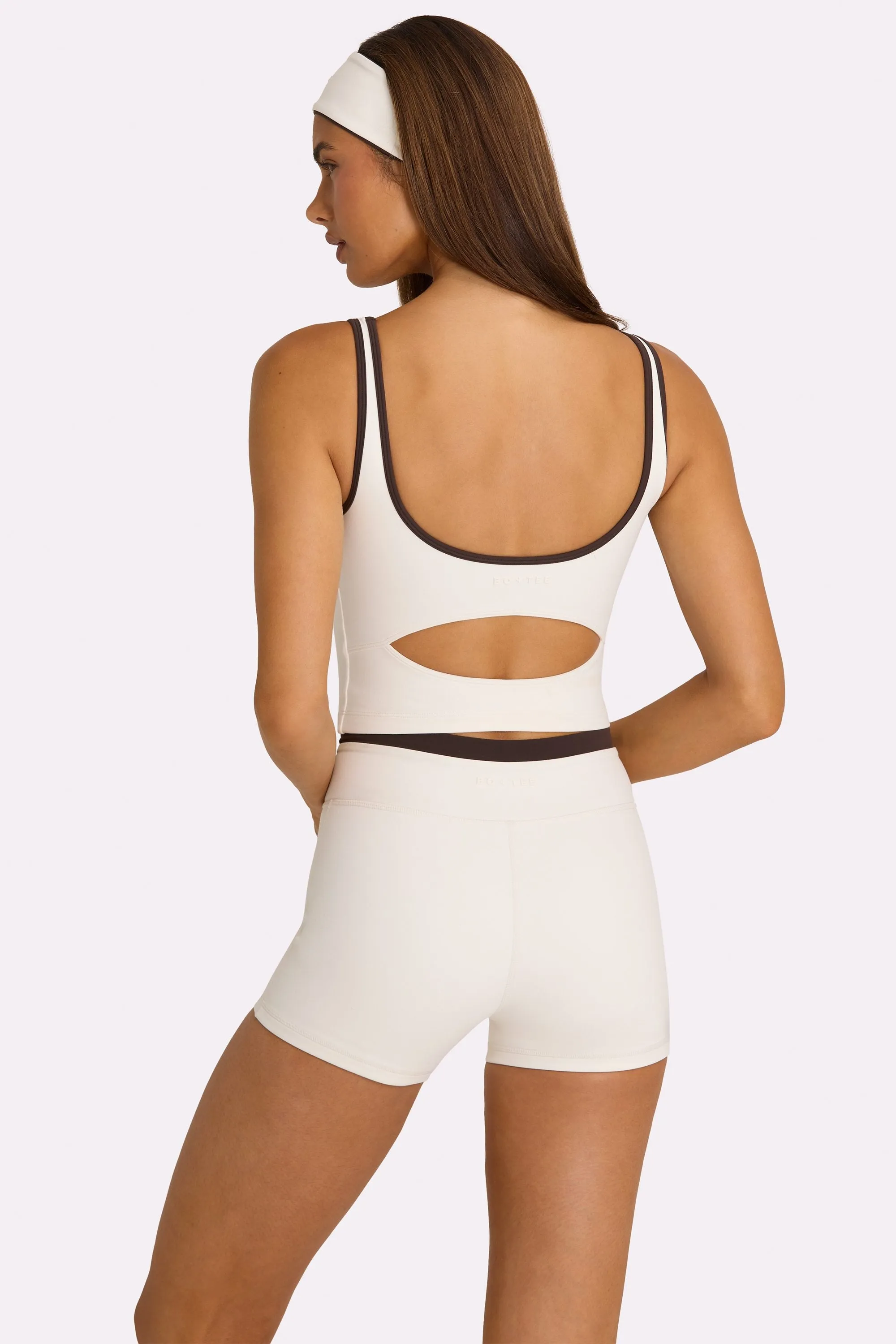 Soft Active Tank Top in Coconut sold by Oh Polly product image thumbnail 2