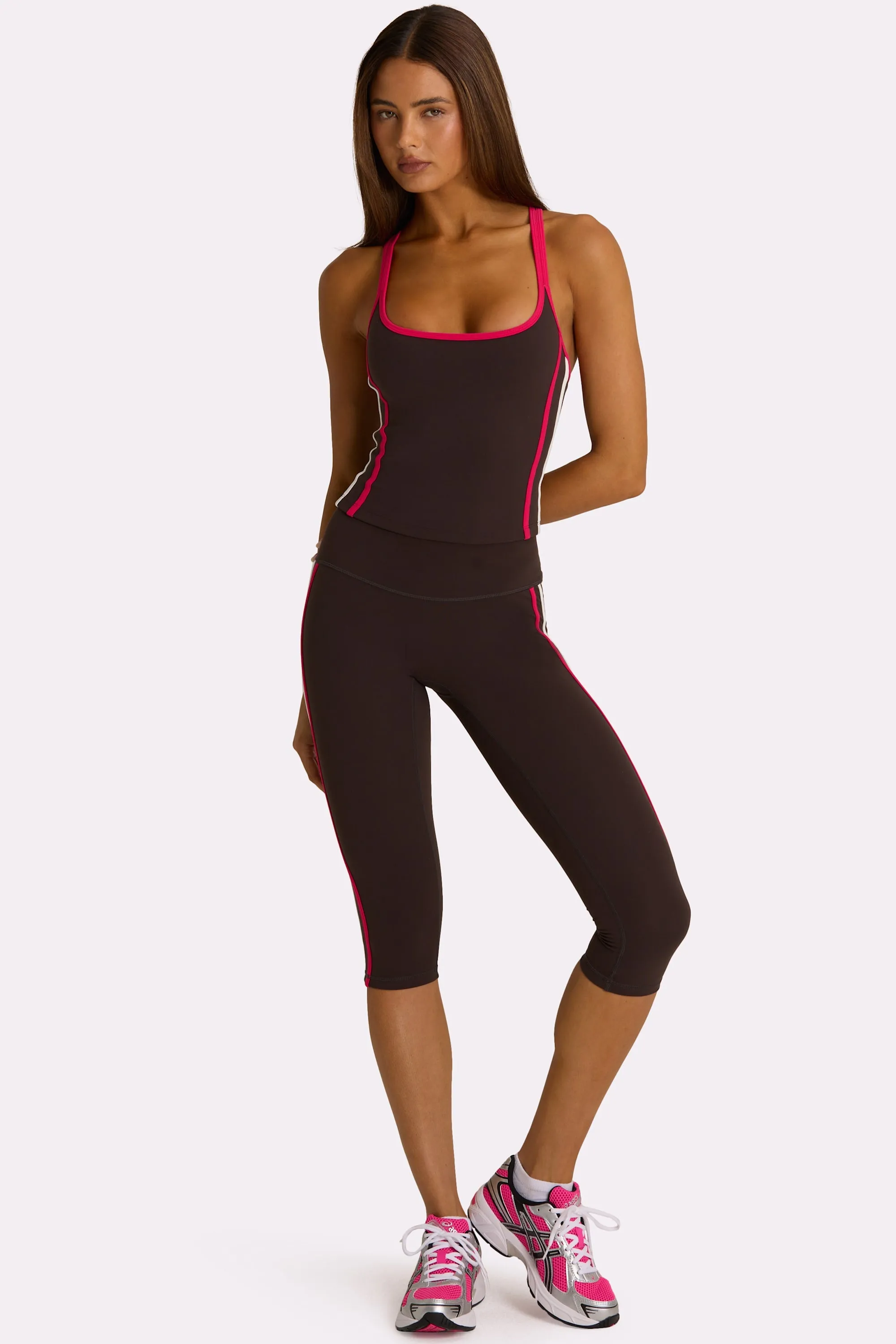 Soft Active Tank Top in Truffle sold by Oh Polly product image thumbnail 2