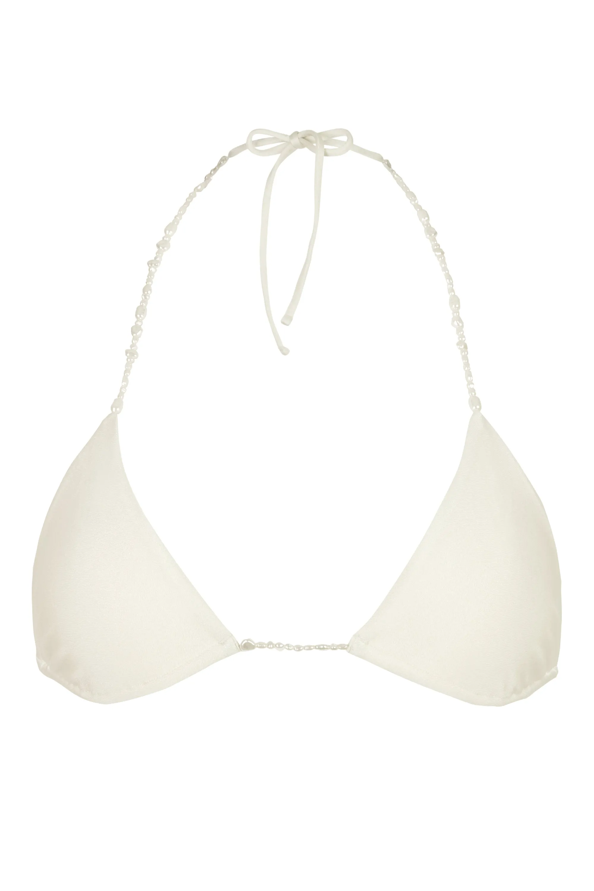 Triangle Bikini Top in Pearl sold by Oh Polly product image thumbnail 3