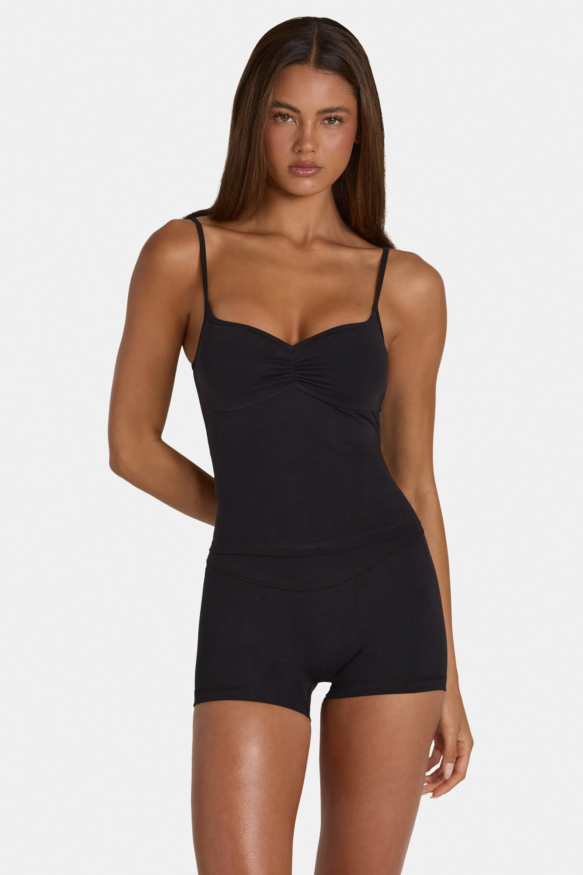 Soft Active Tank Top in Black sold by Oh Polly