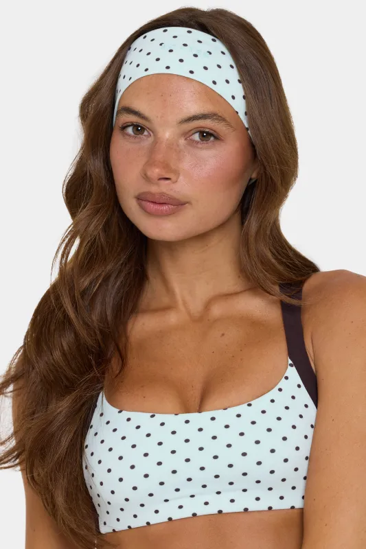 Soft Active Headband in Mint Chip made by Bo + Tee