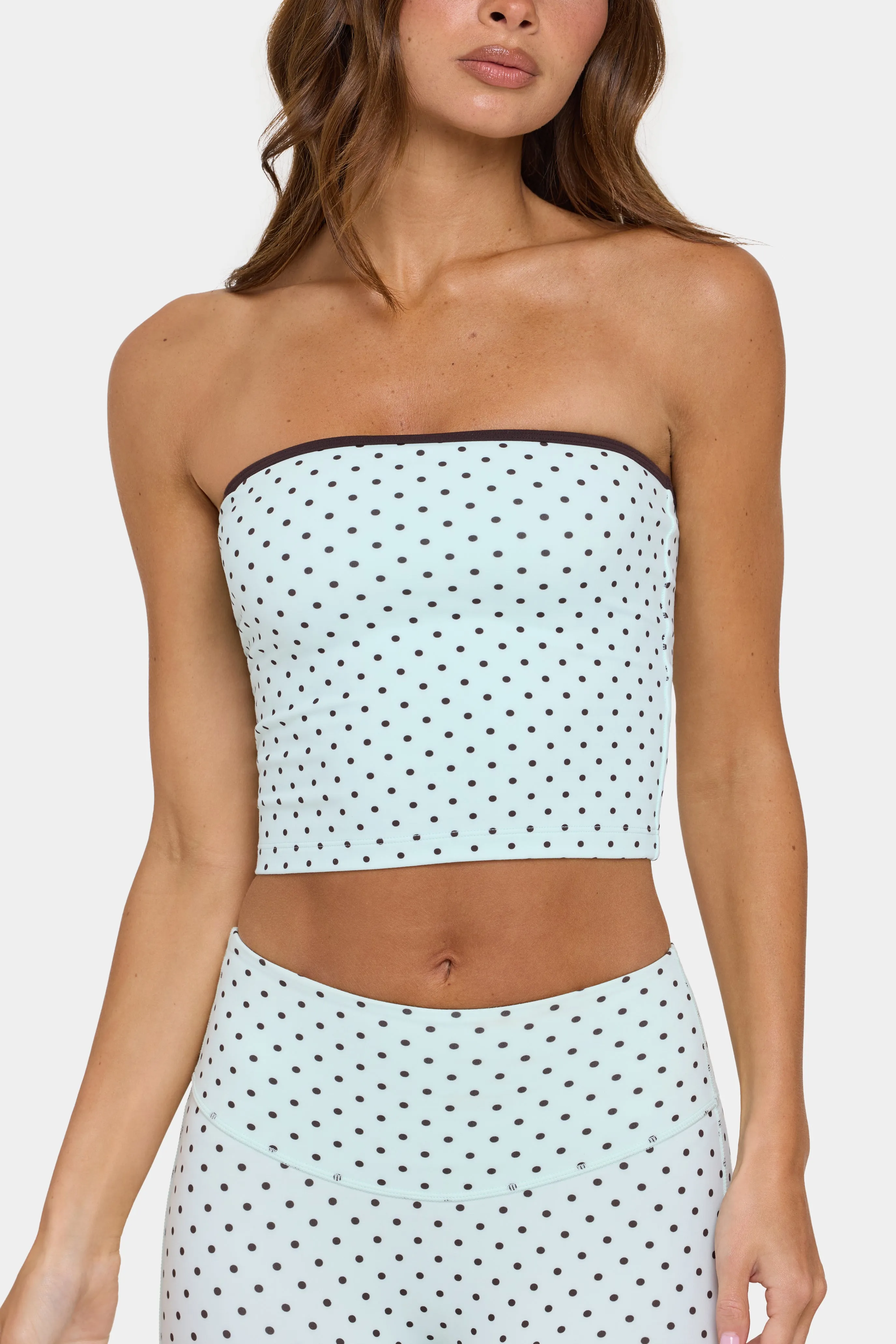 Soft Active Bandeau Top in Mint Chip sold by Oh Polly product image thumbnail 2