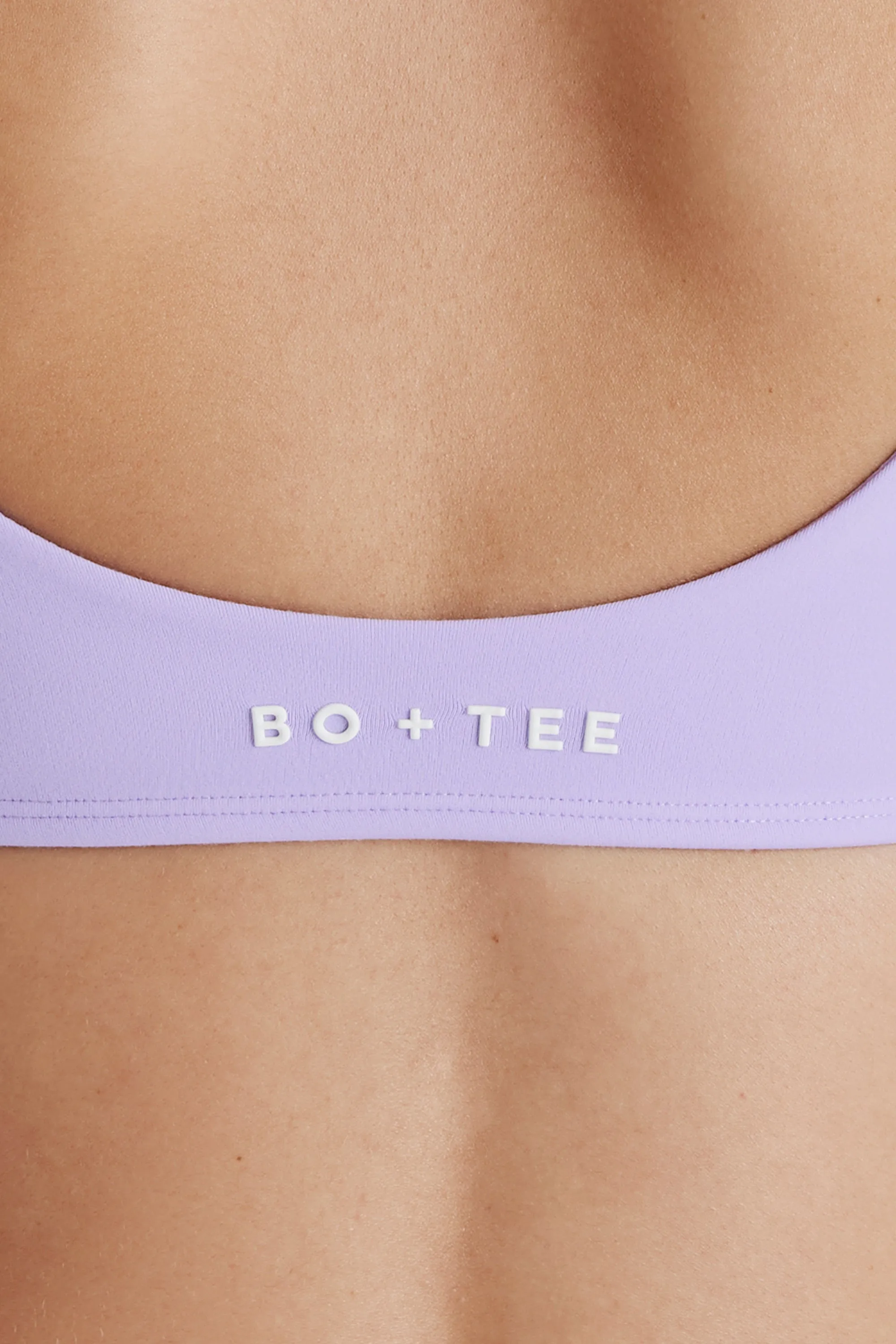 Soft Active Twist-Front Sports Bra in Lavender sold by Oh Polly product image thumbnail 5